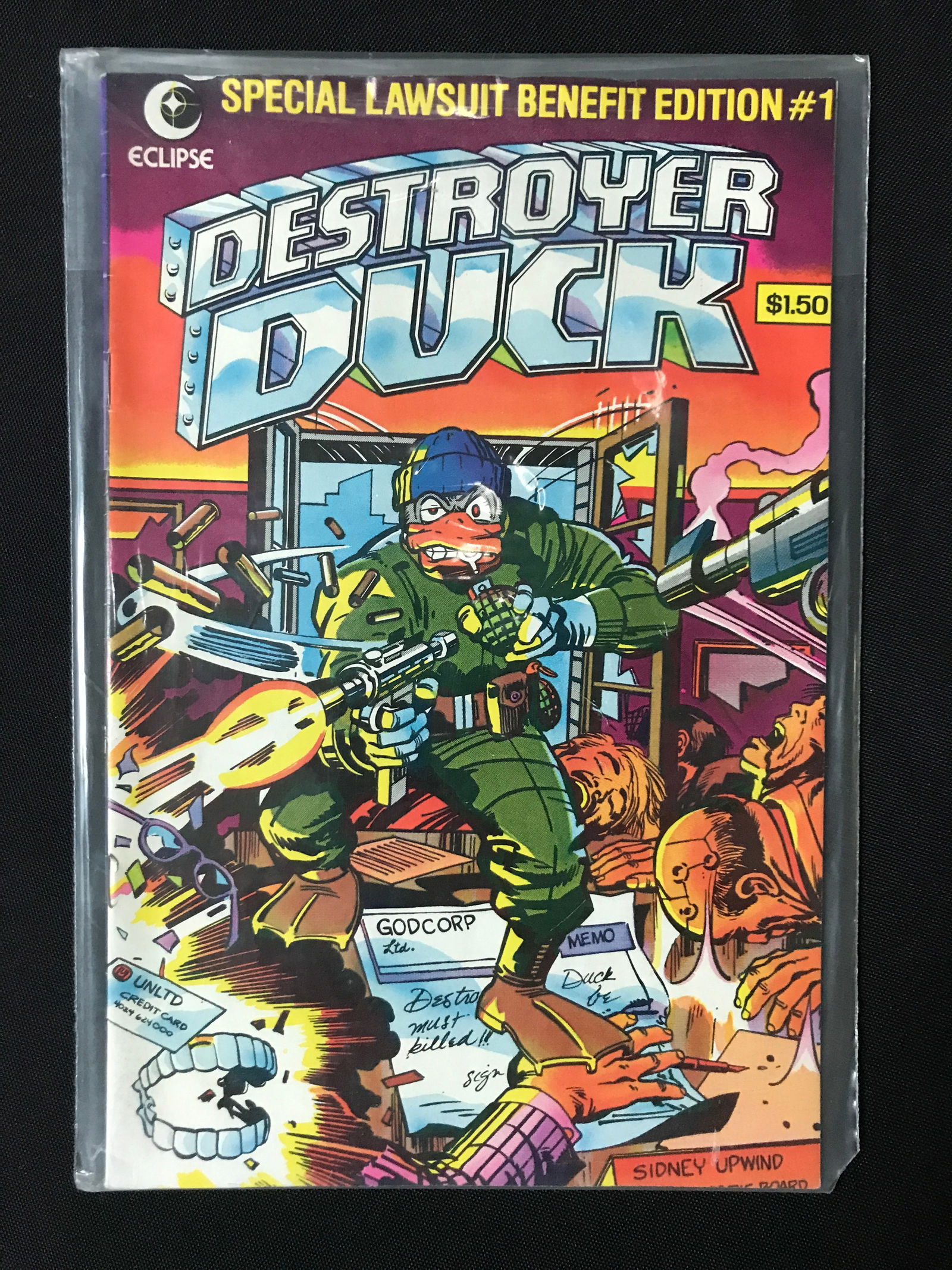 DESTROYER DUCK #1 - ECLIPSE COMICS (1 of 1)