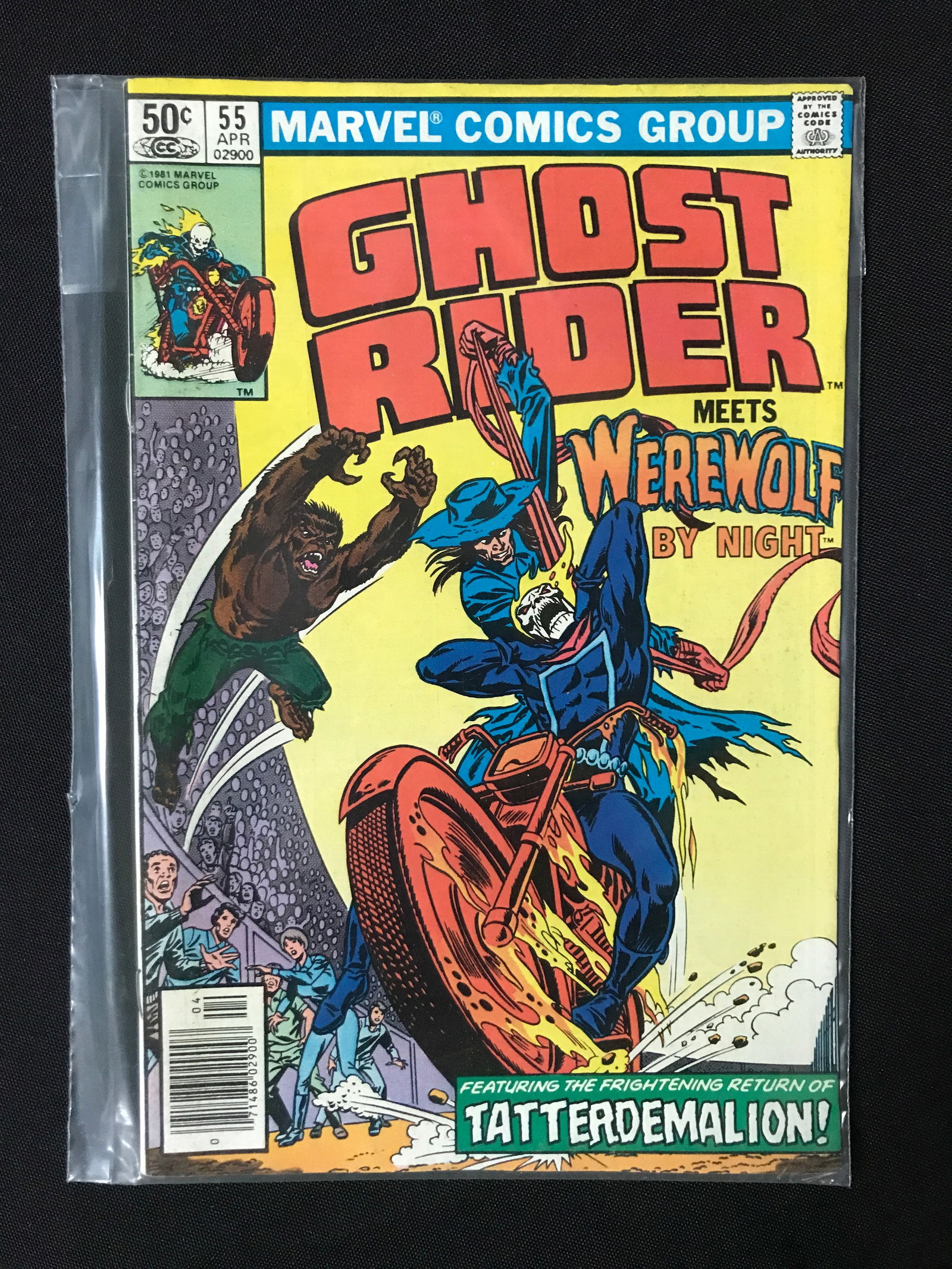 GHOST RIDER #55 - MARVEL COMICS (1 of 1)