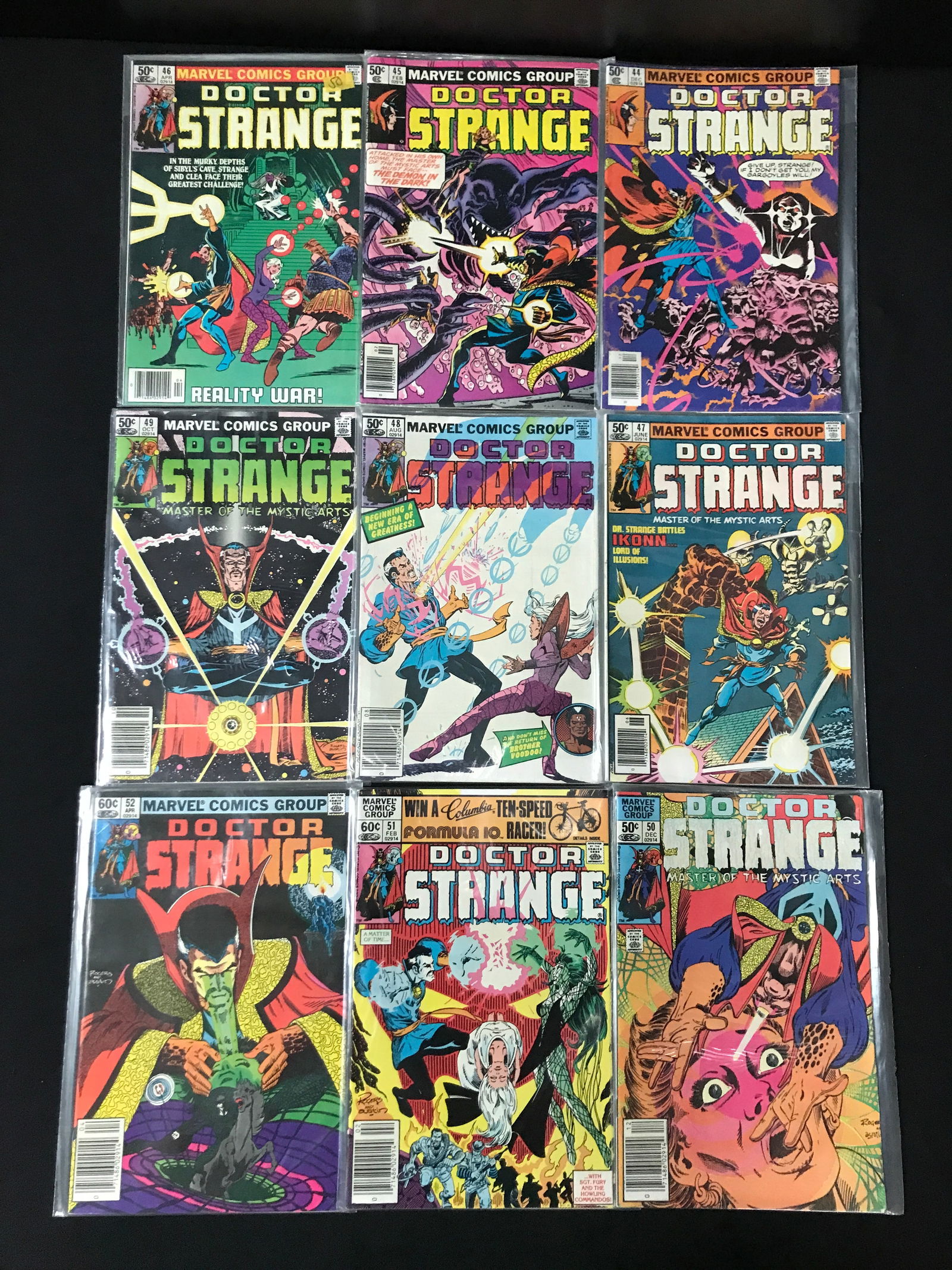 L,OT OF 9 DOCTOR STRANGE COMICS - MARVEL COMICS (1 of 1)
