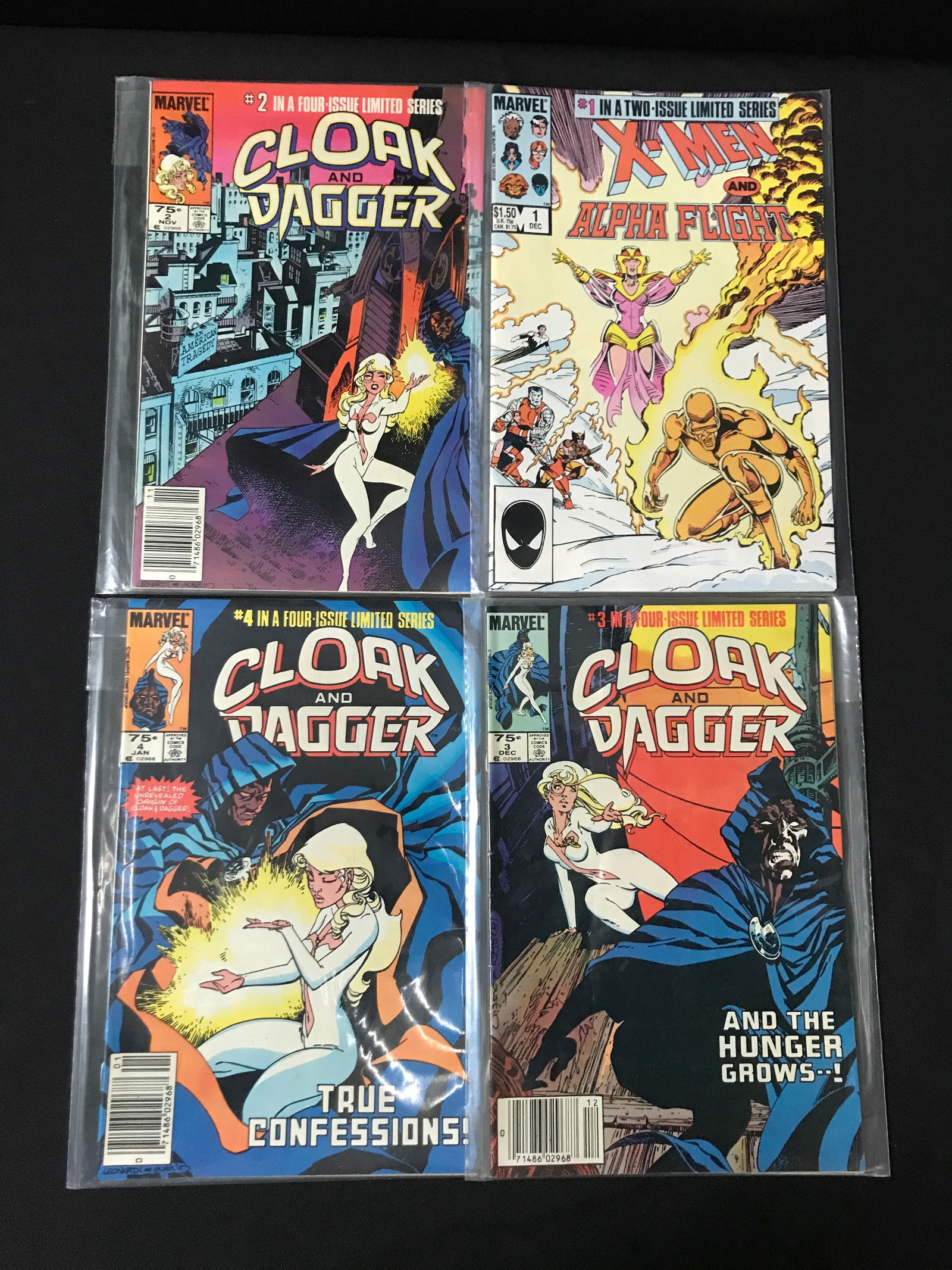 LOT OF 4 MARVEL COMICS (1 of 1)