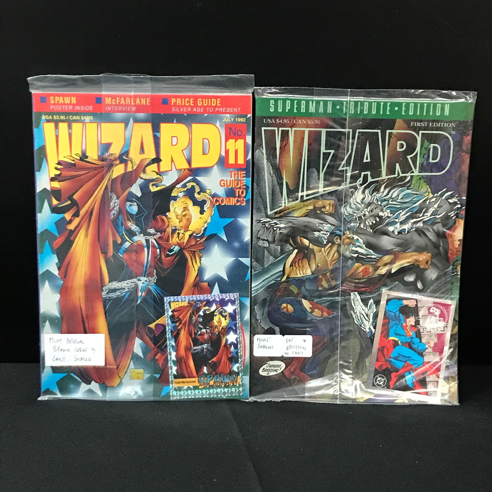 LOT OF 2 WIZARD COMICS INCLUDING #1 (1 of 1)