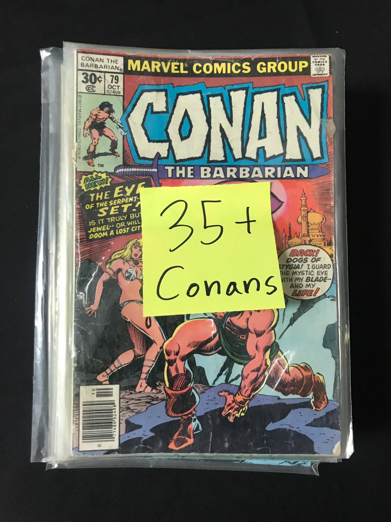 LOT OF 35+ CONAN THE BARBARIAN COMICS - MARVEL COMICS (1 of 2)