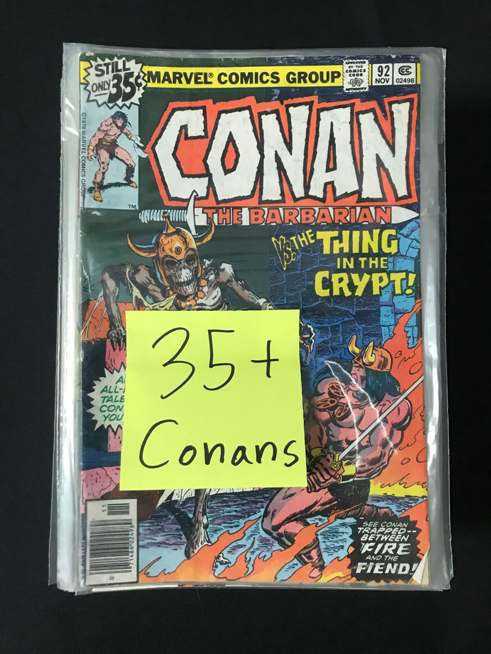 LOT OF 35+ CONAN THE BARBARIAN COMICS - MARVEL COMICS (1 of 2)