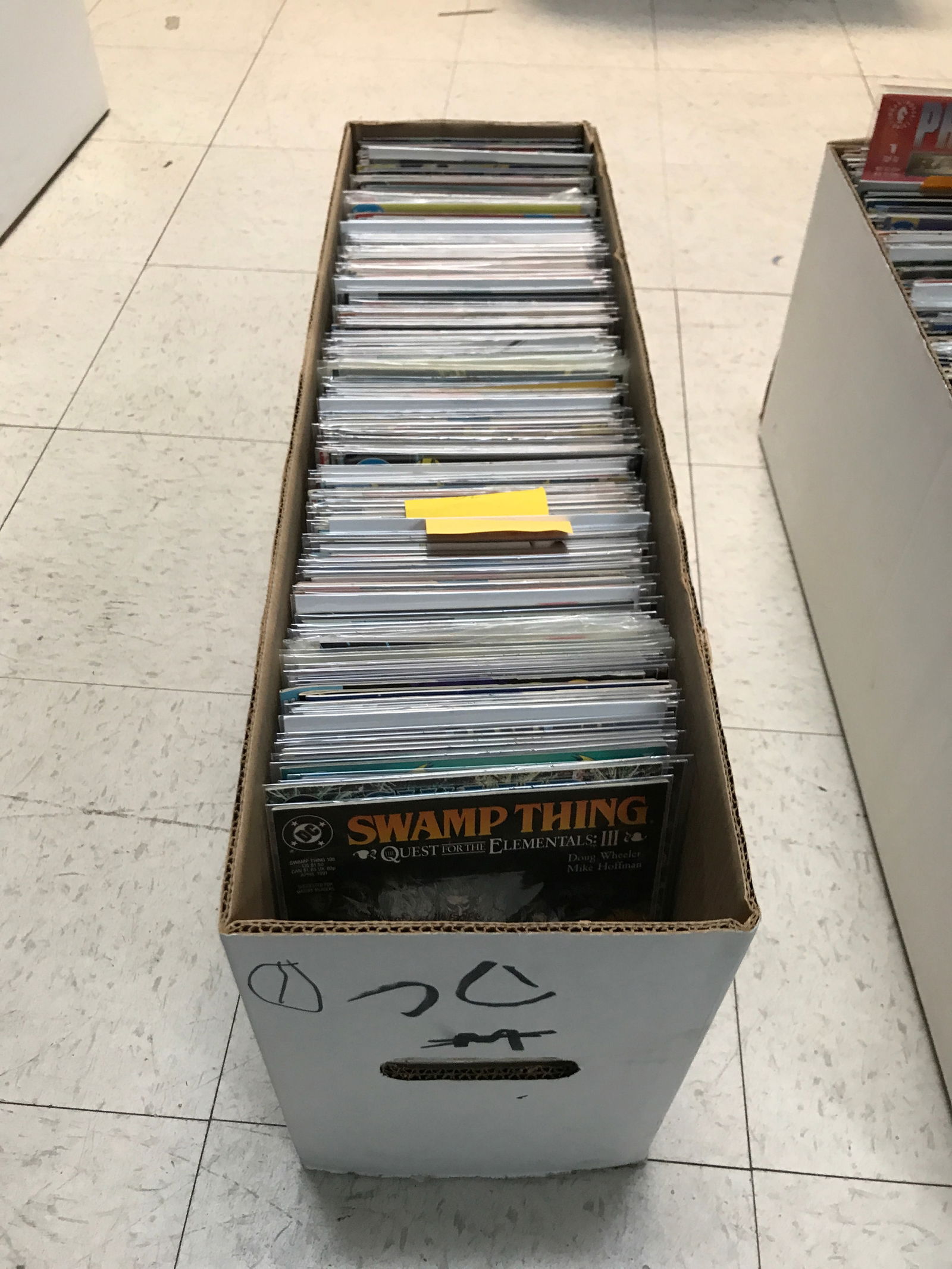 LONG BOX OF COMICS - VARIOUS TITLES (1 of 1)