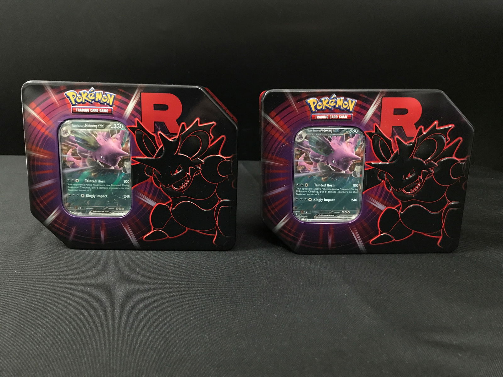 LOT OF 2 POKEMON TCG TINS (1 of 1)