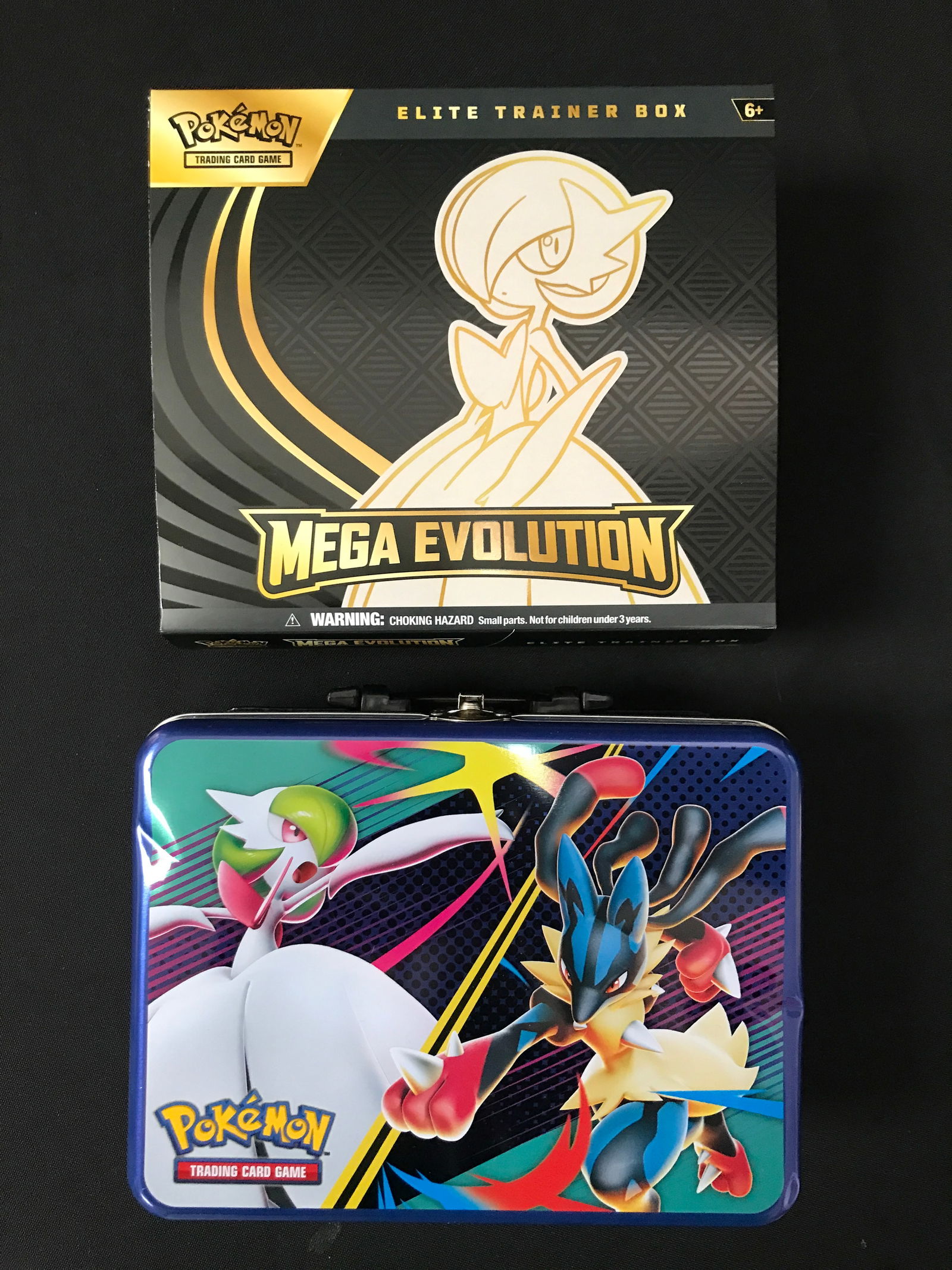 LOT OF 2 POKEMON TCG ITEMS - MEGA EVOLUTION ETB AND POKEMON LUNCH BOX: Prices are in Canadian dollars