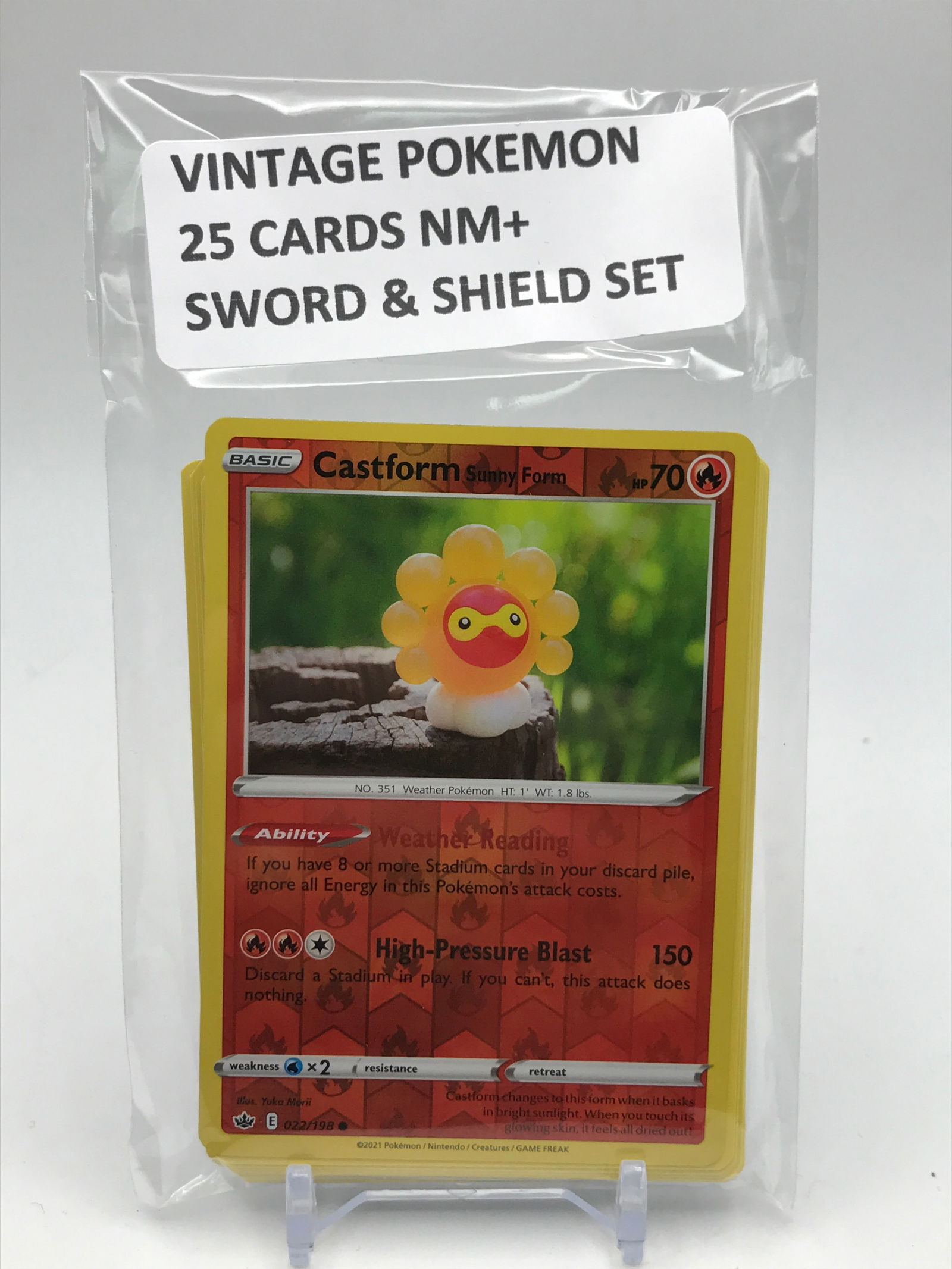 POKEMON TCG VINTAGE POKEMON 25 CARDS NM+ SWORD AND SHIELD (1 of 1)