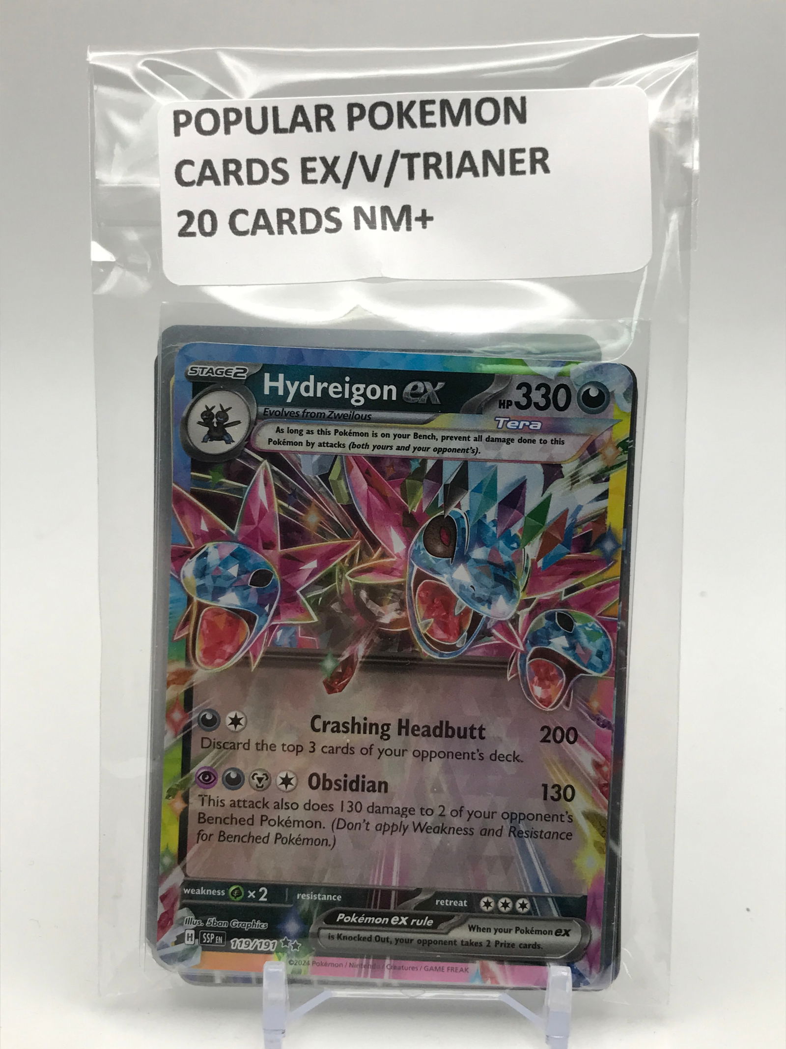 POKEMON TCG POPULAR POKEMON 20 CARDS NM+ EX/V/TRAINER (1 of 1)