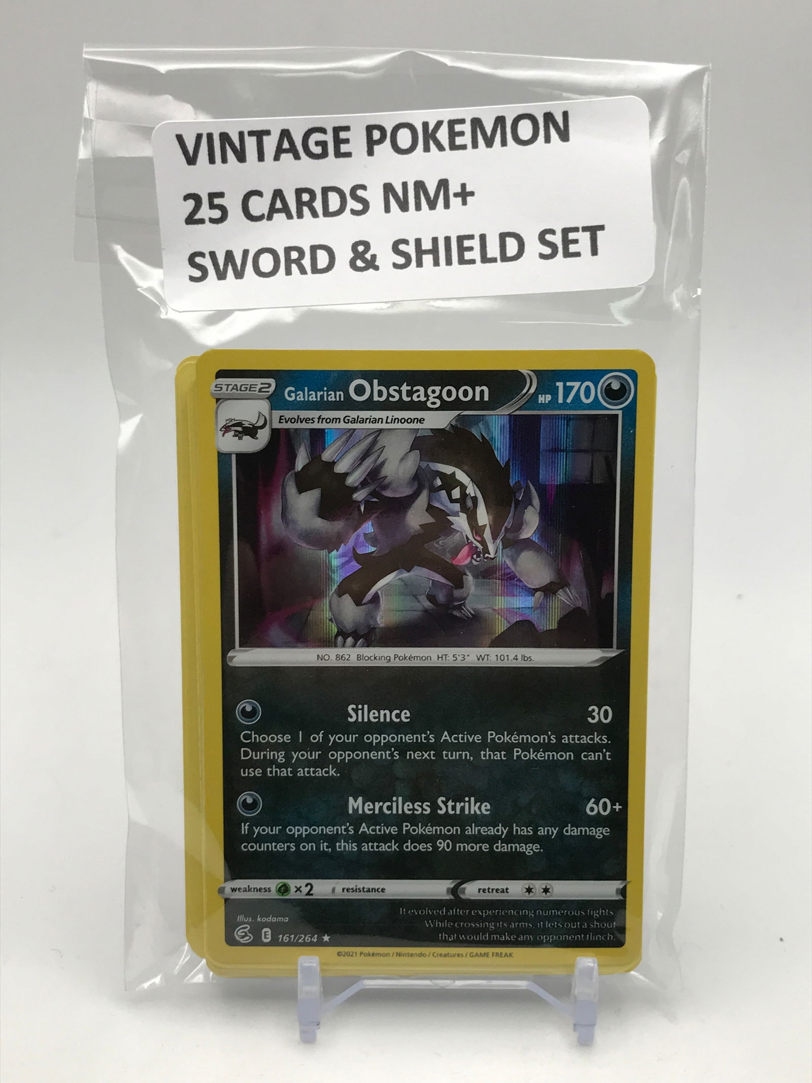 POKEMON TCG VINTAGE POKEMON 25 CARDS NM+ SWORD AND SHIELD: Prices are in Canadian dollars