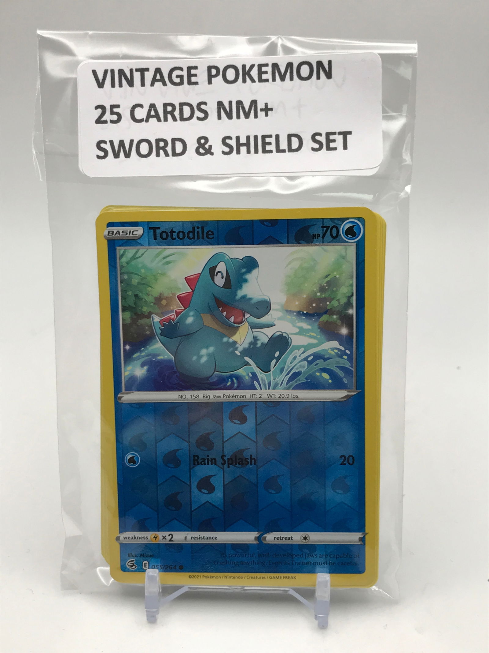 POKEMON TCG VINTAGE POKEMON 25 CARDS NM+ SWORD AND SHIELD: Prices are in Canadian dollars