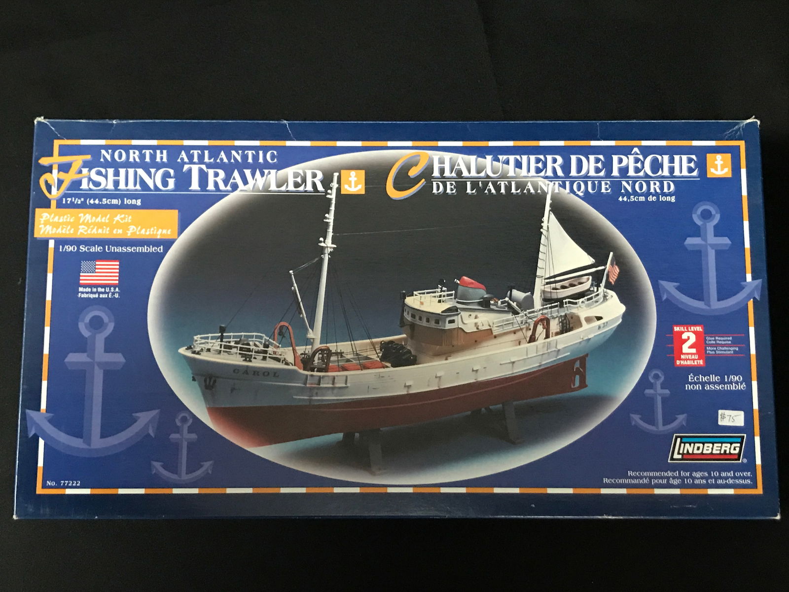 North Atlantic FISHING TRAWLER 1/90 MODEL KIT IN ORIGINAL PACKAGING (1 of 1)