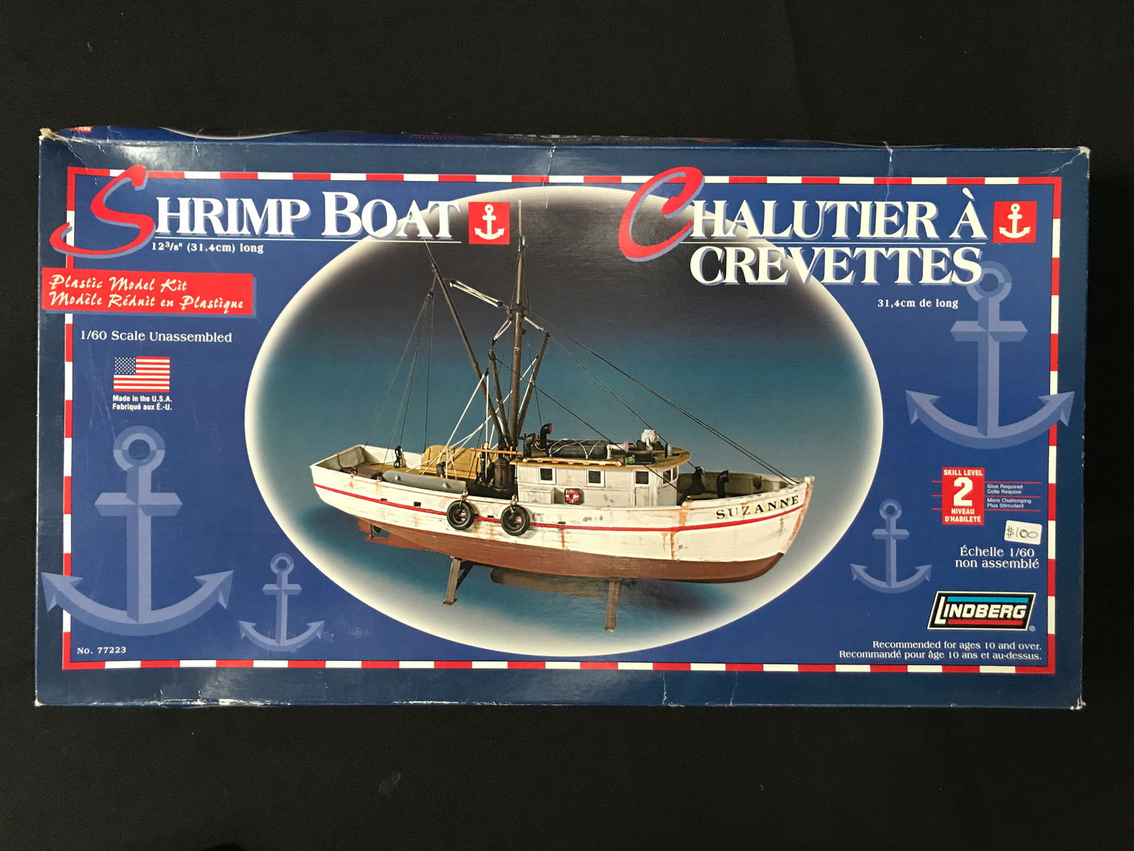 SHRIMP BOAT 1/60 MODEL KIT IN ORIGINAL PACKAGING (1 of 1)