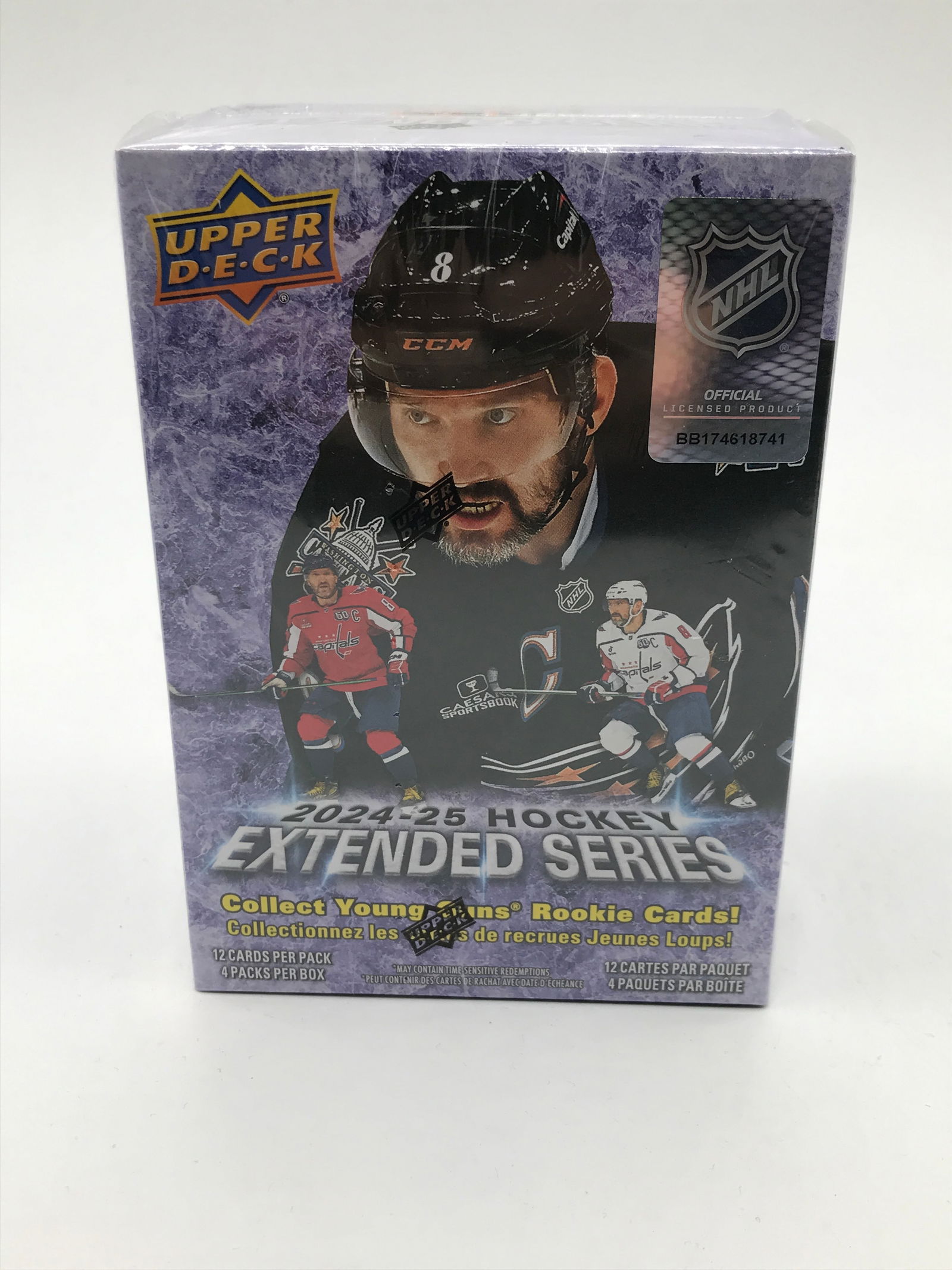 2024-25 HOCKEY EXTENDED SERIES SEALED TRADING CARDS BOX (1 of 1)