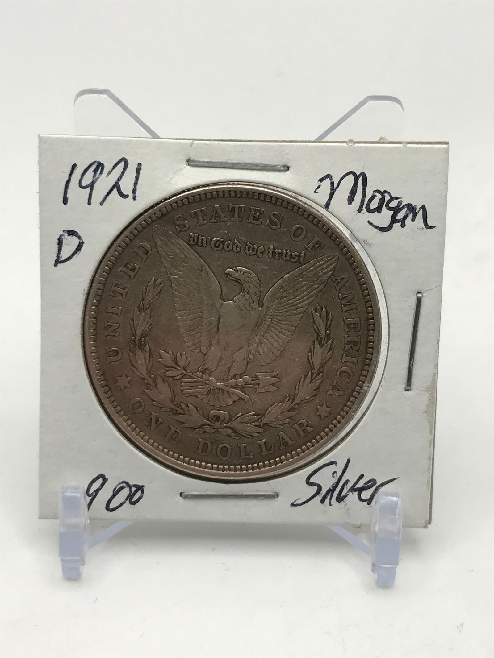 USA 1921 D MORGAN SILVER DOLLAR .900 SILVER: Prices are in Canadian dollars