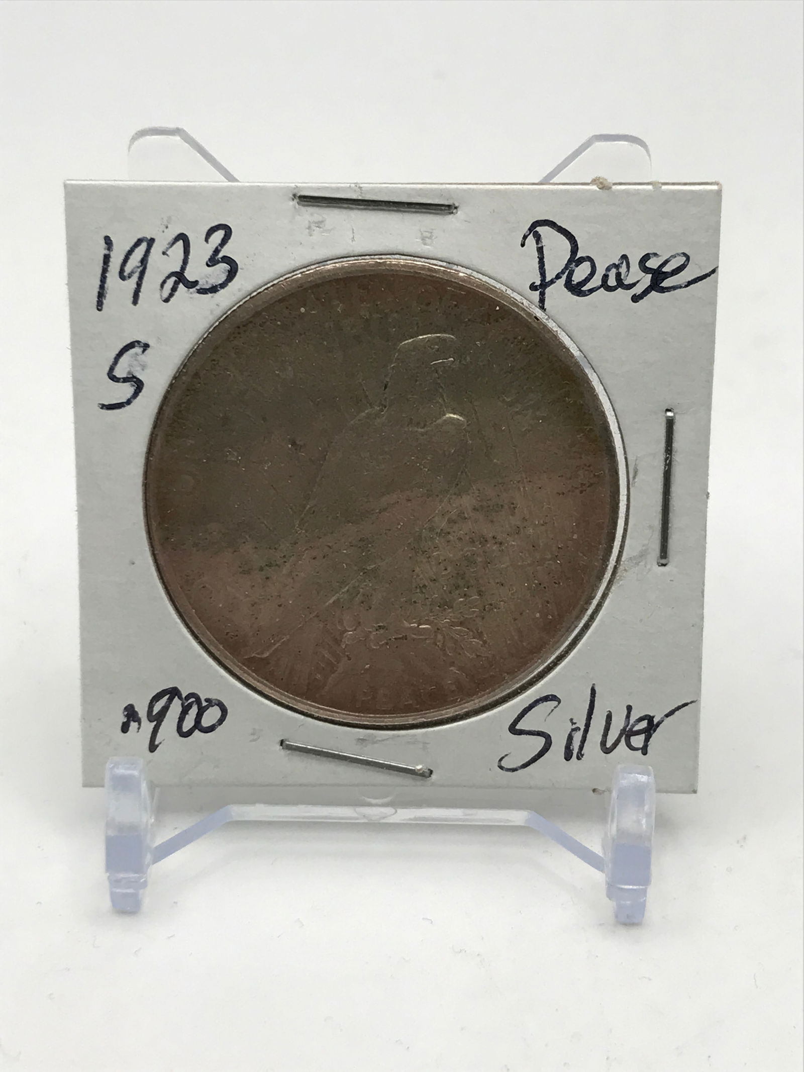 USA 1923 S PEACE DOLLAR .900 SILVER (1 of 2)