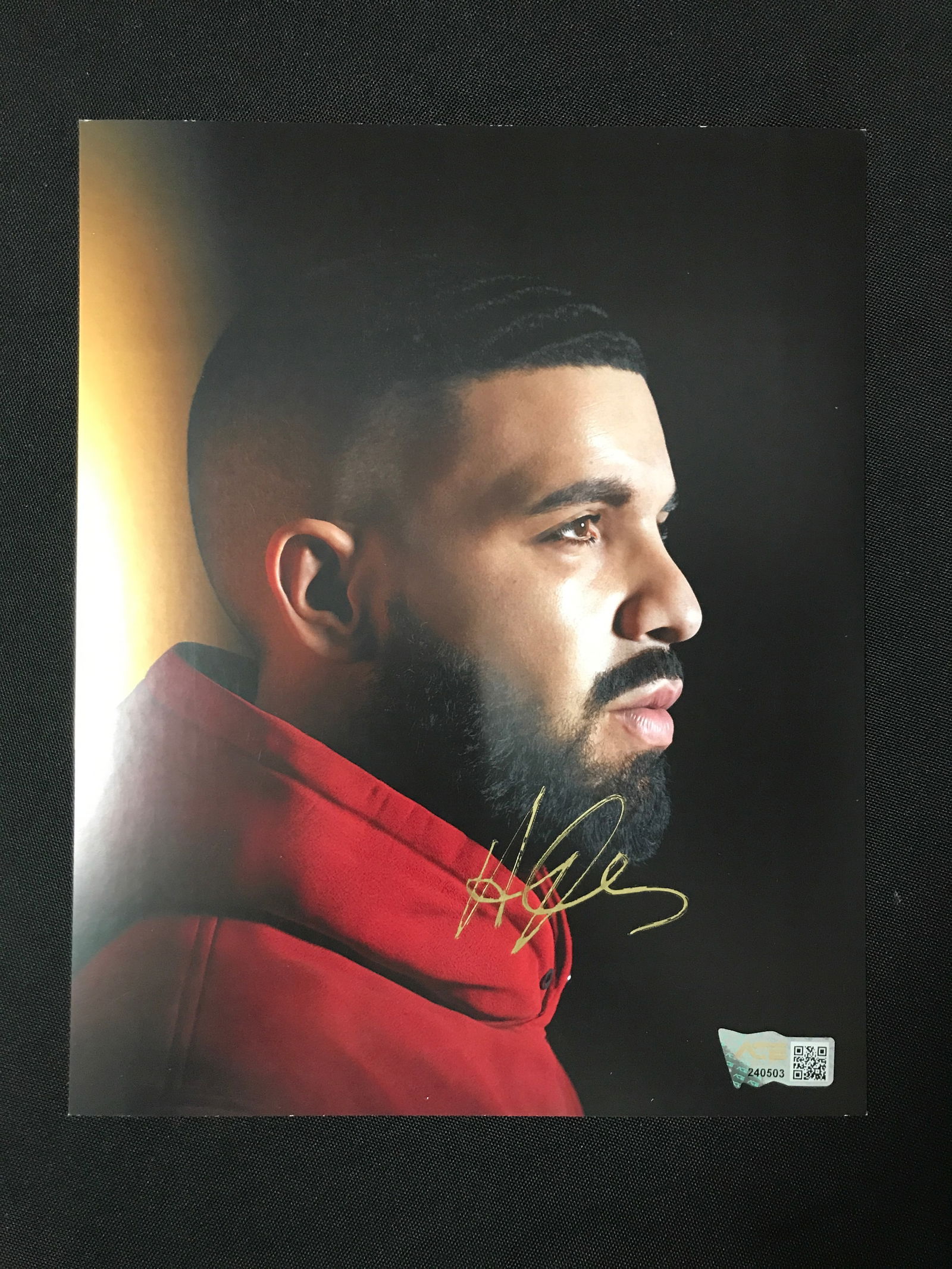 DRAKE SIGNED 8X10 - ACE COA (1 of 1)