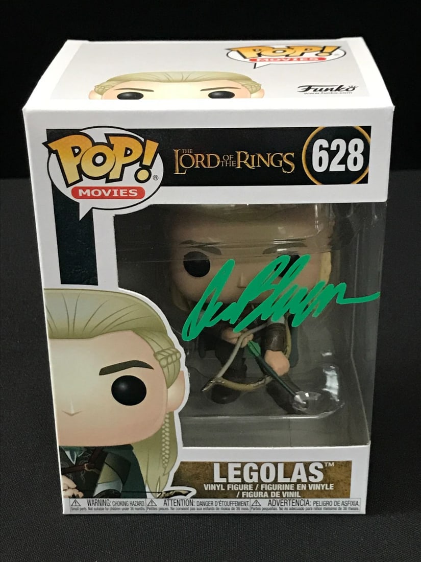 ORLANDO BLOOM SIGNED LEGOLAS FUNKO POP - WWOC COA: Prices are in Canadian dollars