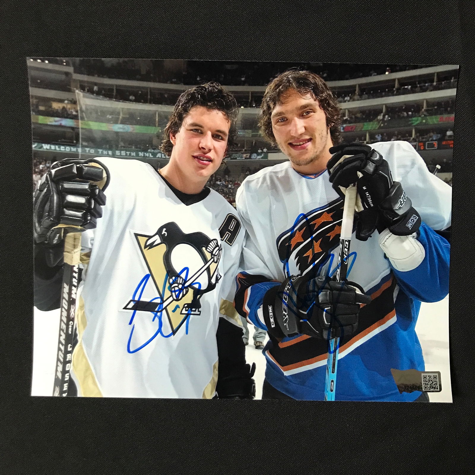 SIDNEY CROSBY AND ALEX OVECHKIN SIGNED 8 X 10 (ACE COA) (1 of 1)