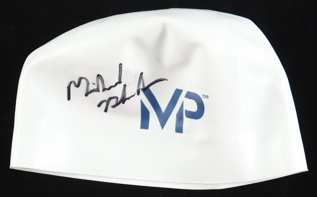 MICHAEL PHELPS SIGNED TEAM USA SWIM CAP (BECKETT COA): Prices are in Canadian dollars