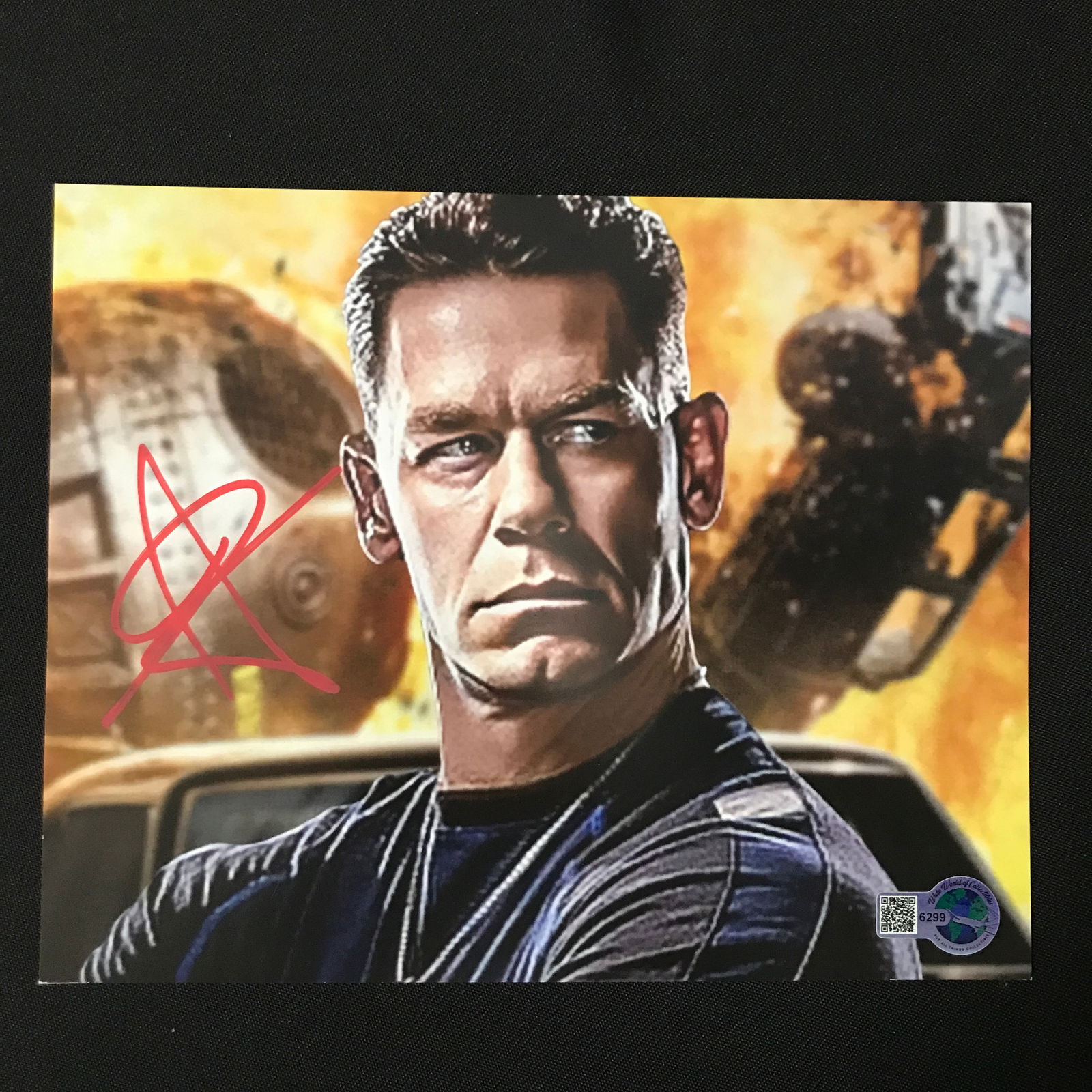 John Cena SIGNED FAST AND FURIOUS 8X10 - WWOC COA (1 of 1)