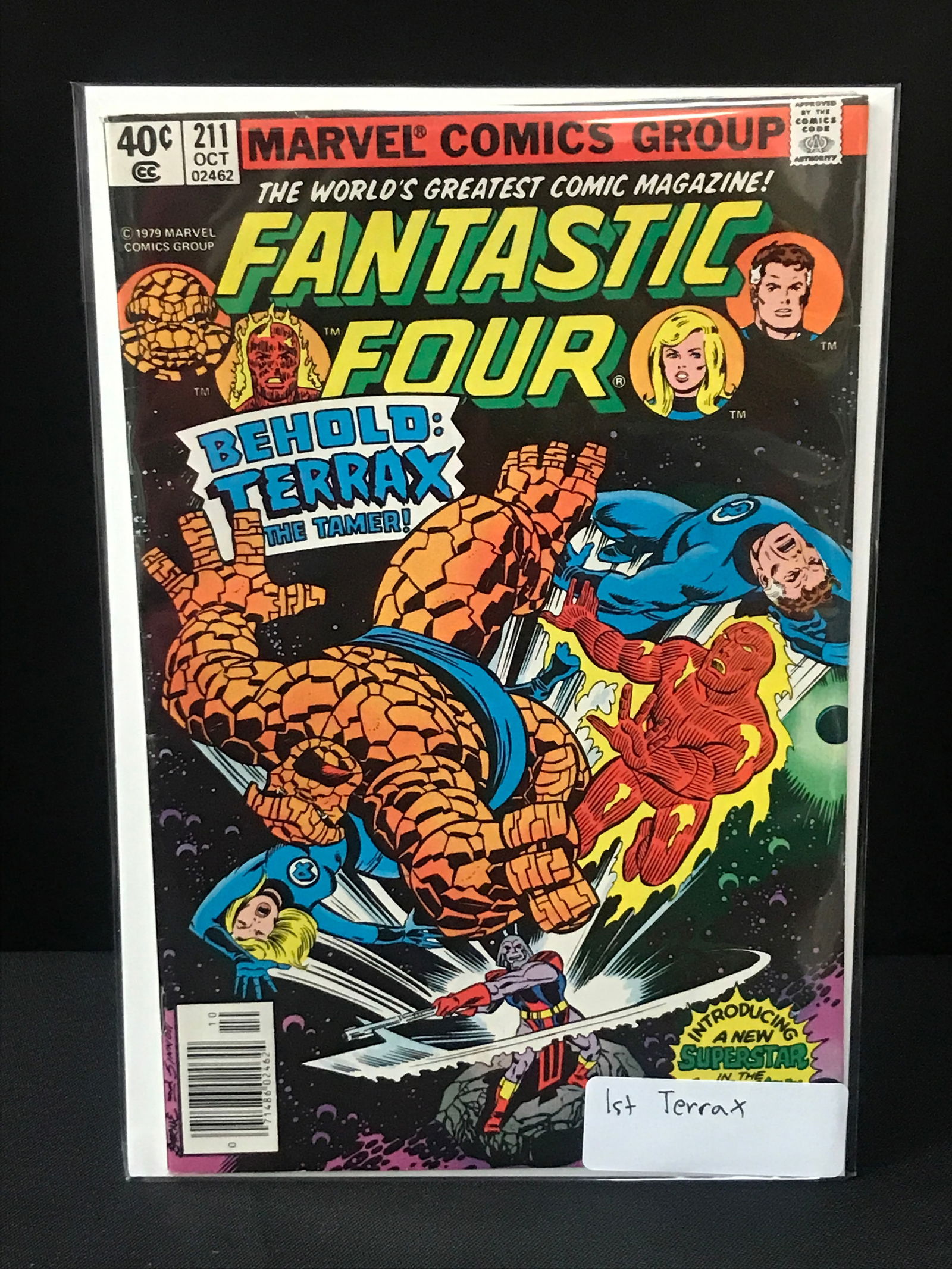 FANTASTIC FOUR #211 1ST TERRAQX - MARVEL COMICS (1 of 1)