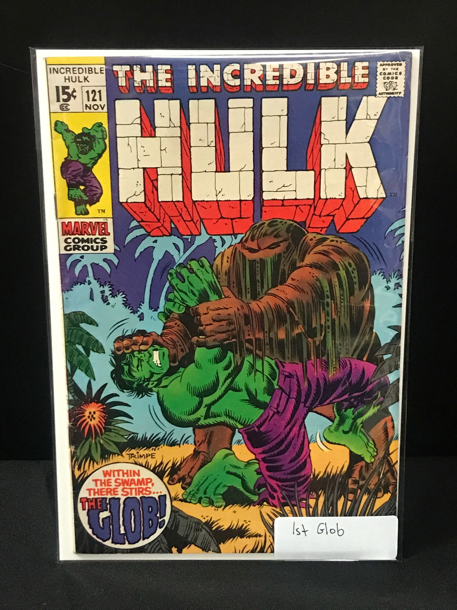 THE INCredible Hulk #121 1ST GLOB - MARVEL COMICS (1 of 1)