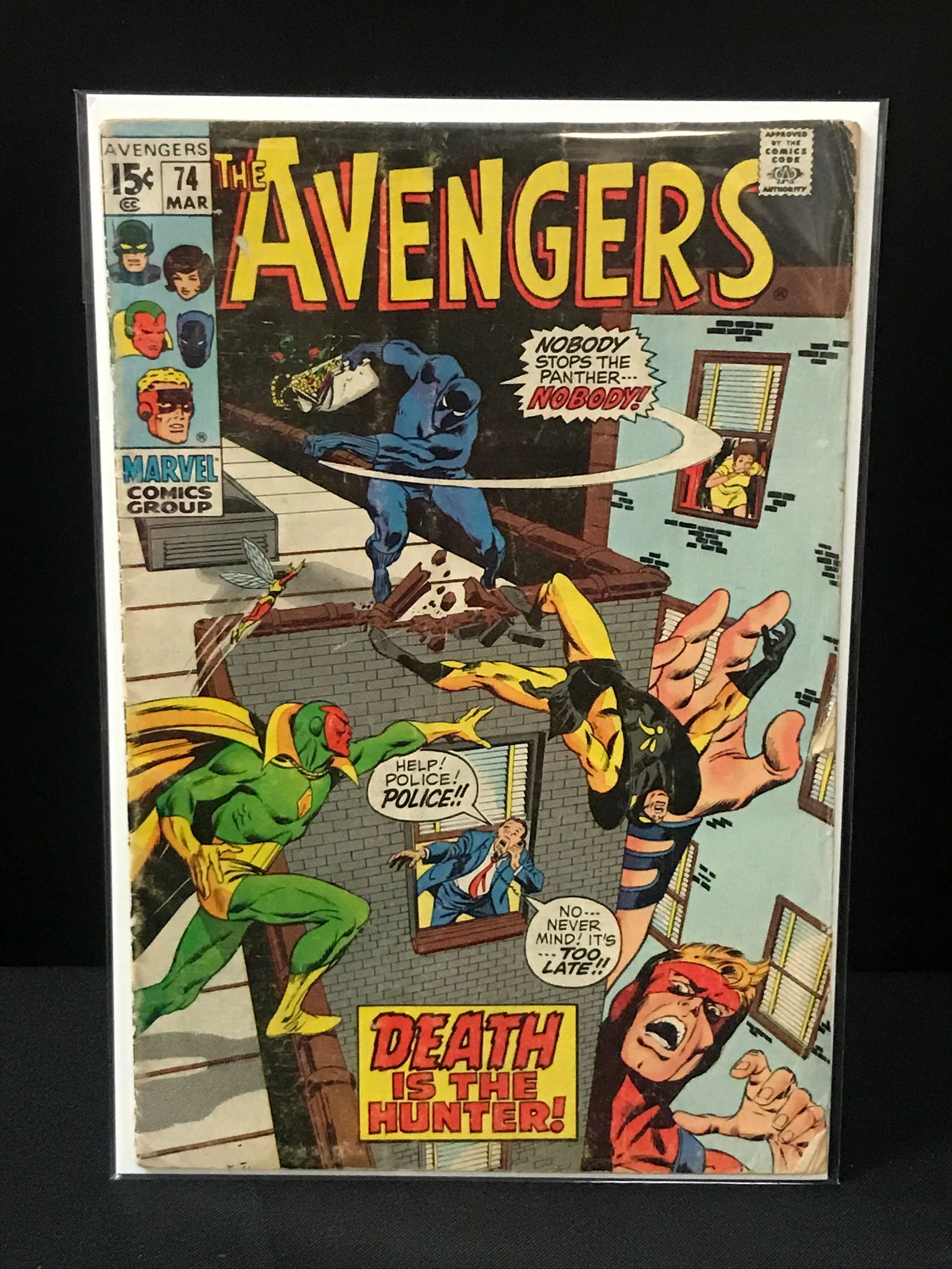 THE AVENGERS #74 - MARVEL COMICS (1 of 1)