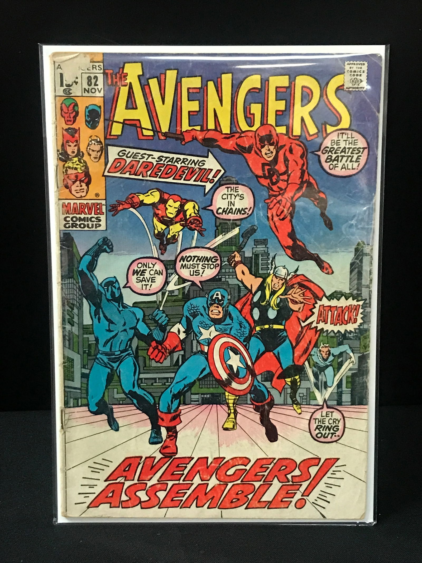 THE AVENGERS #82 - MARVEL COMICS (1 of 1)