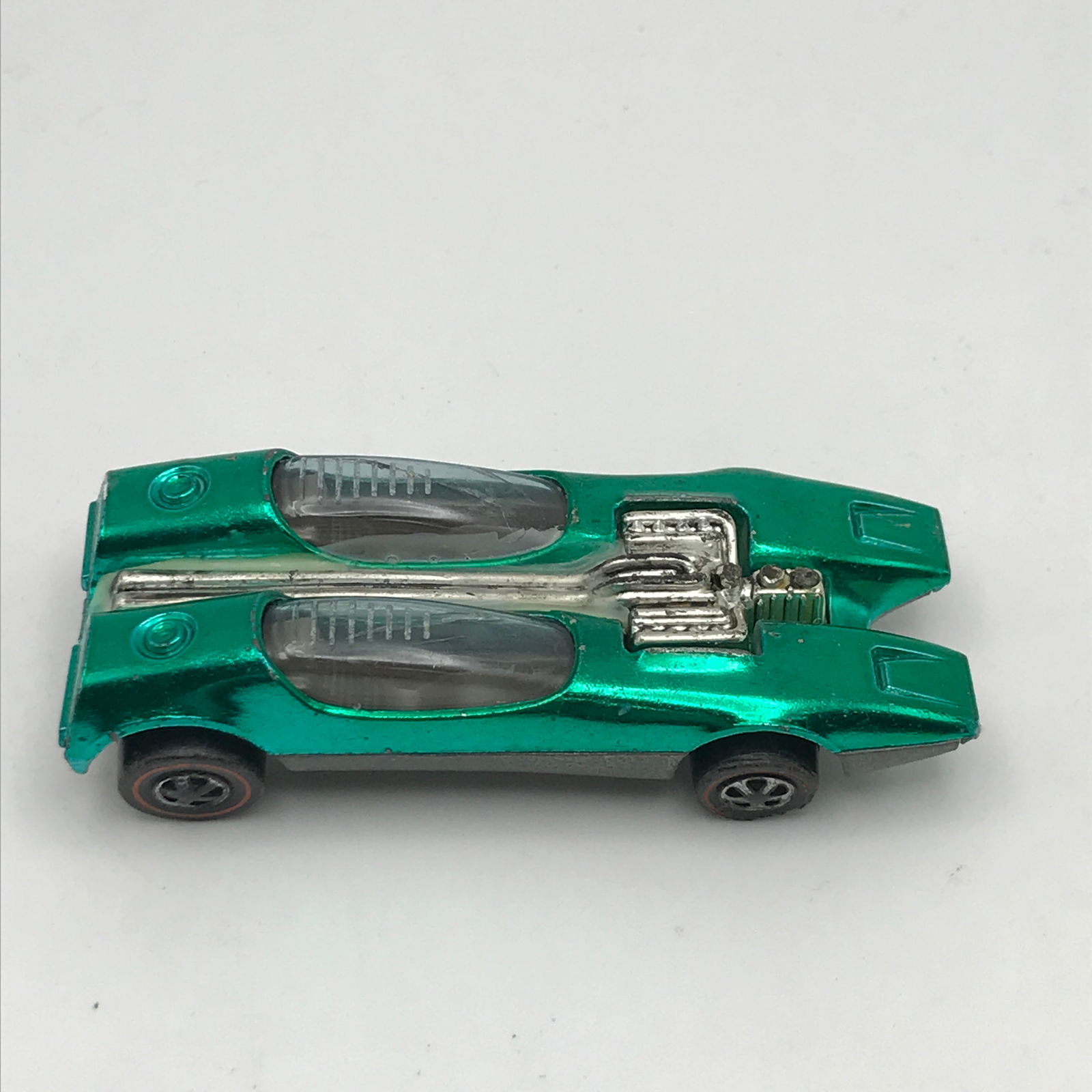 1968 HOT WHEEL REDLINE SPLITTIN' IMAGE CAR - GREEN (1 of 4)
