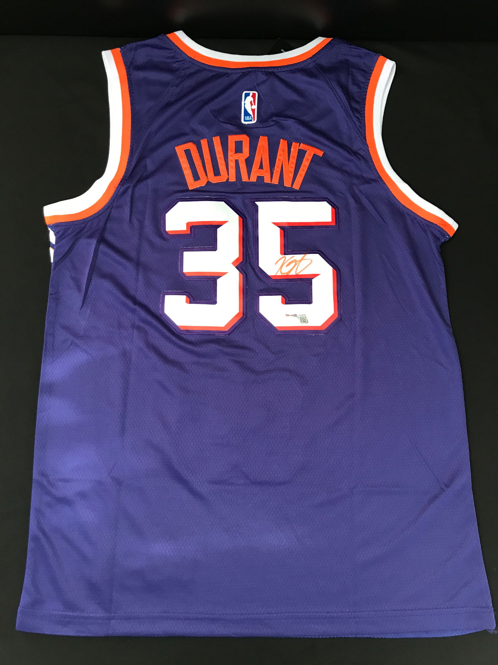 KEVIN DURANT SIGNED PHOENIX SUNS BASKETBALL JERSEY - ACE COA (1 of 3)