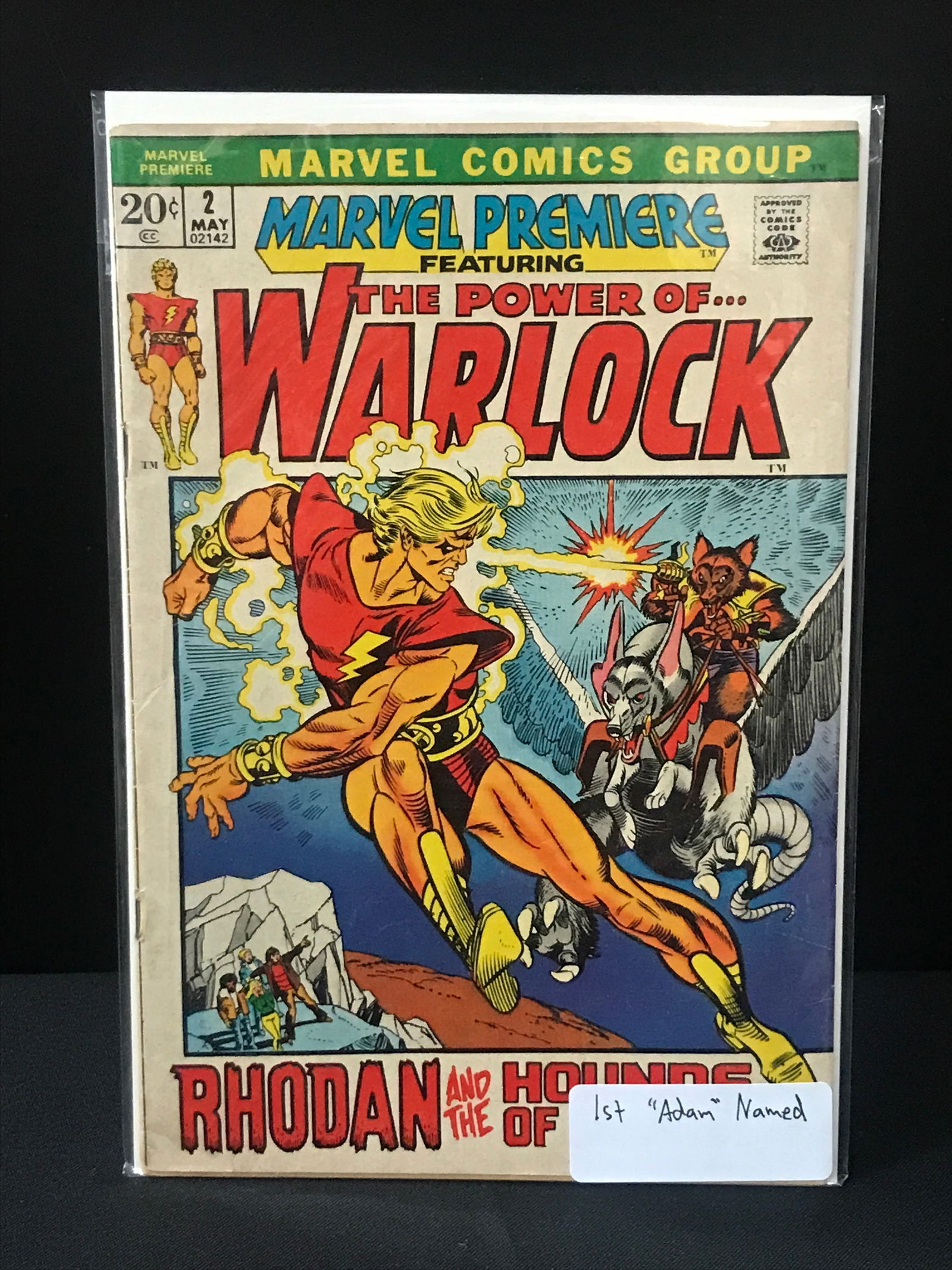 MARVEL PREMIERE #2 1ST 'ADAM' NAMED - MARVEL COMICS (1 of 1)