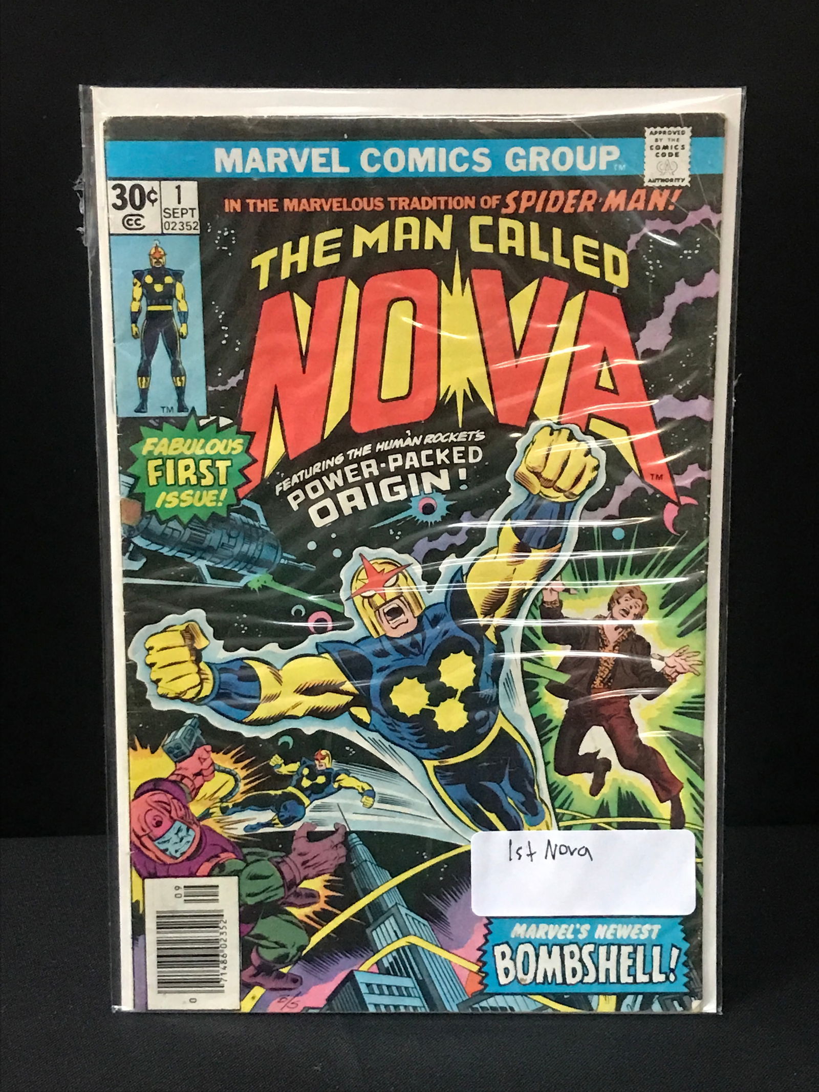 THE MAN CALLED NOVA #1 - 1ST NOVA MARVEL COMICS (1 of 1)
