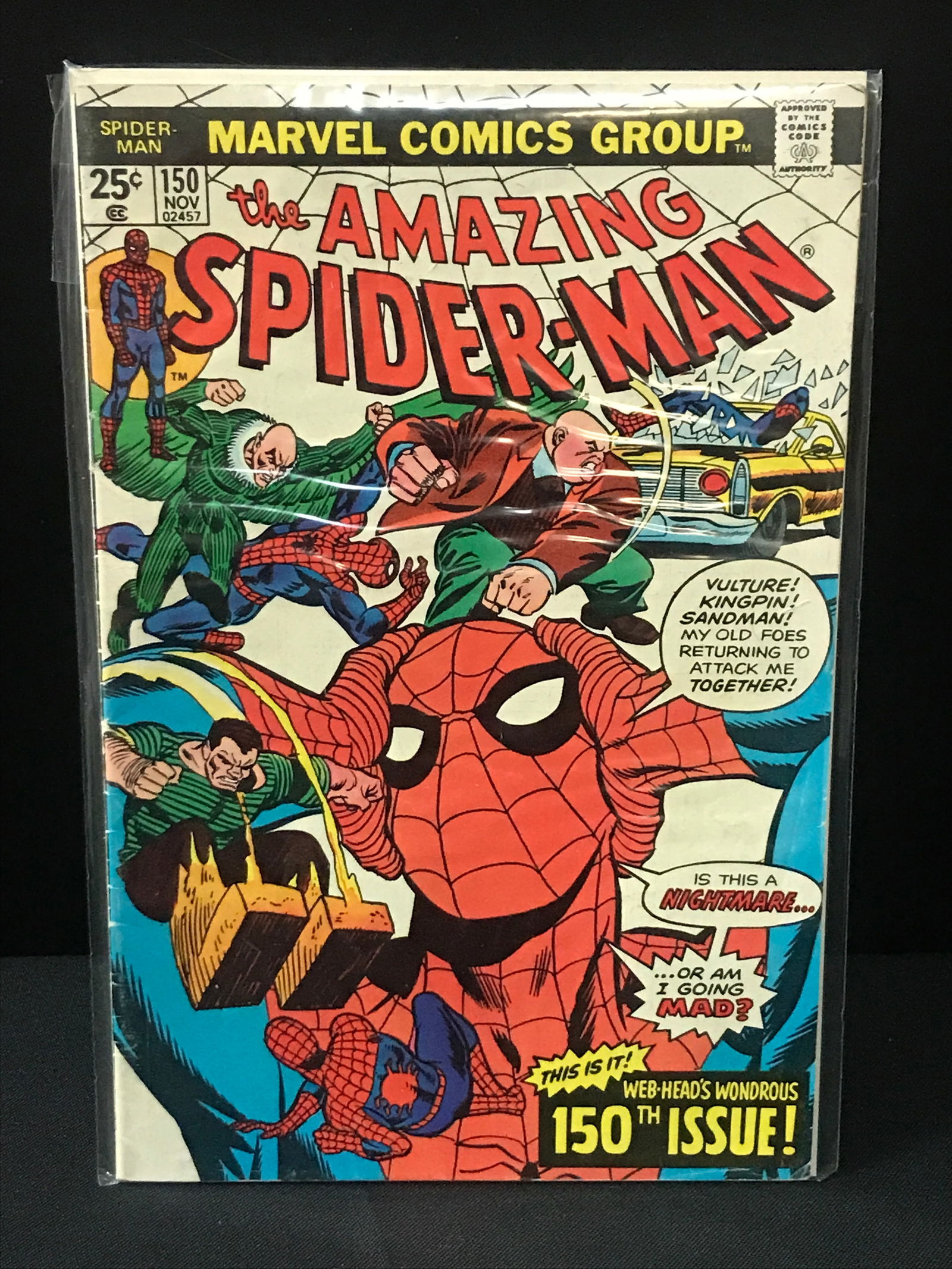 THE AMAZING SPIDERMAN #150 - MARVEL COMICS (1 of 1)