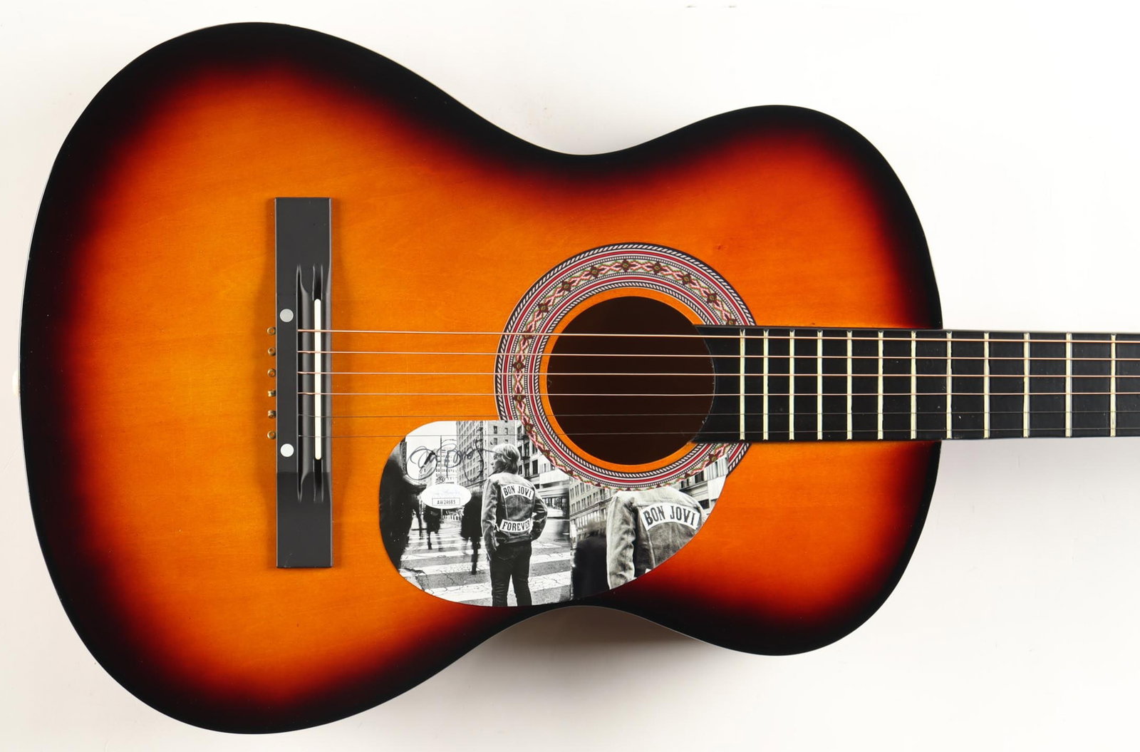 Jon Bon Jovi SIGNED ACOUSTIC GUITAR - JSA COA (1 of 3)