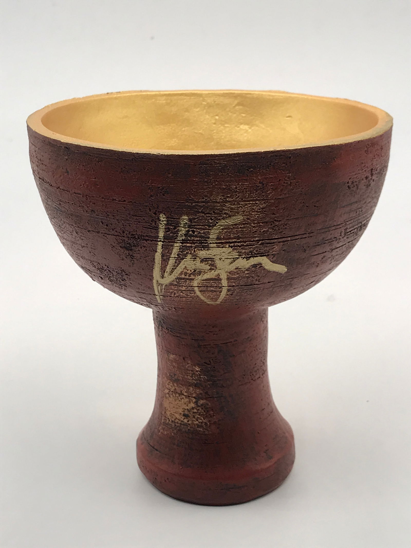 HARRISON FORD SIGNED INDIANA JONES GOBLET - KB COA: Prices are in Canadian dollars