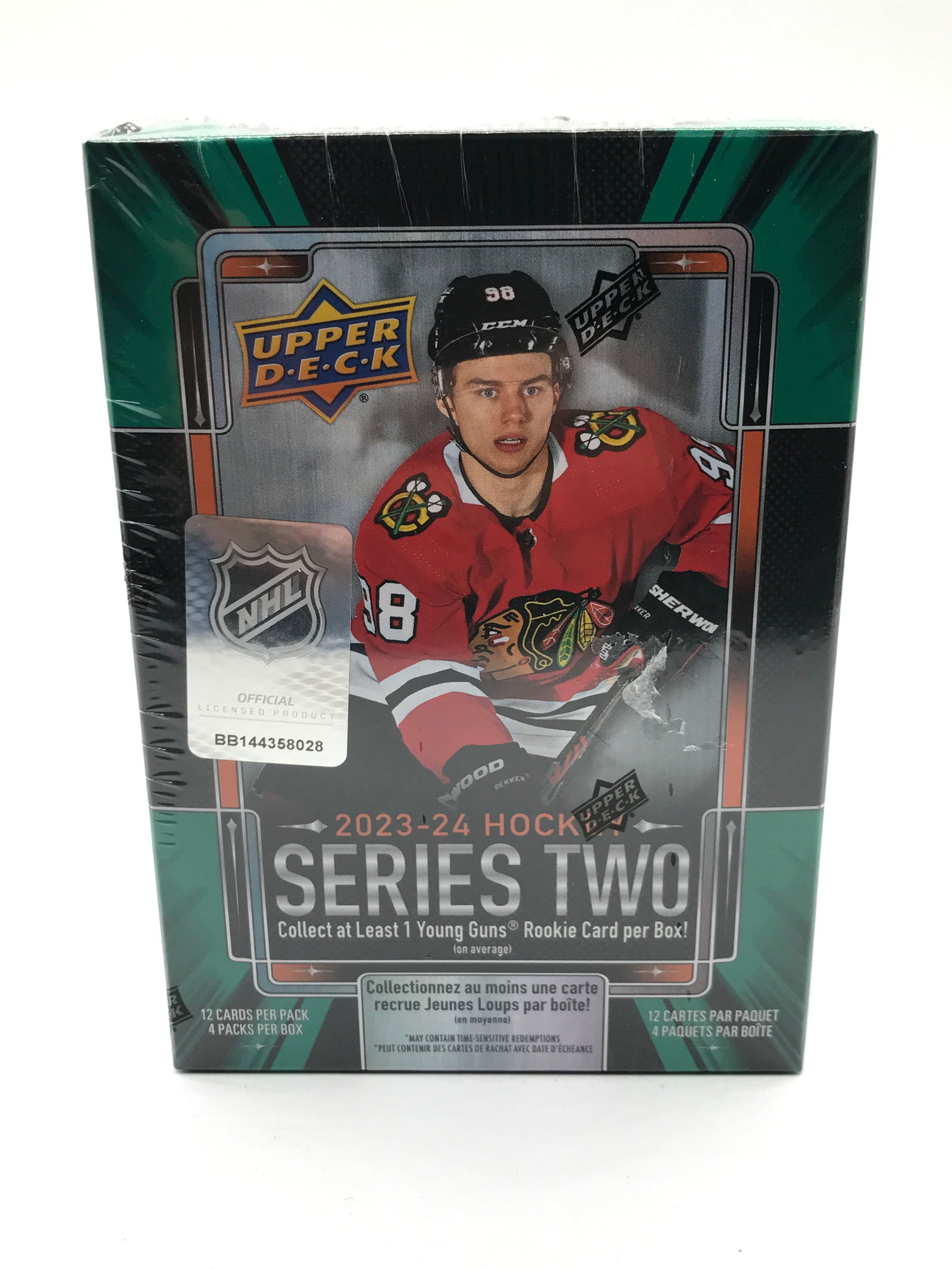 2023-24 HOCKEY SERIES TWO SEALED TRADING CARDS BOX (BEDARD YOUNG GUNS YEAR) (1 of 1)