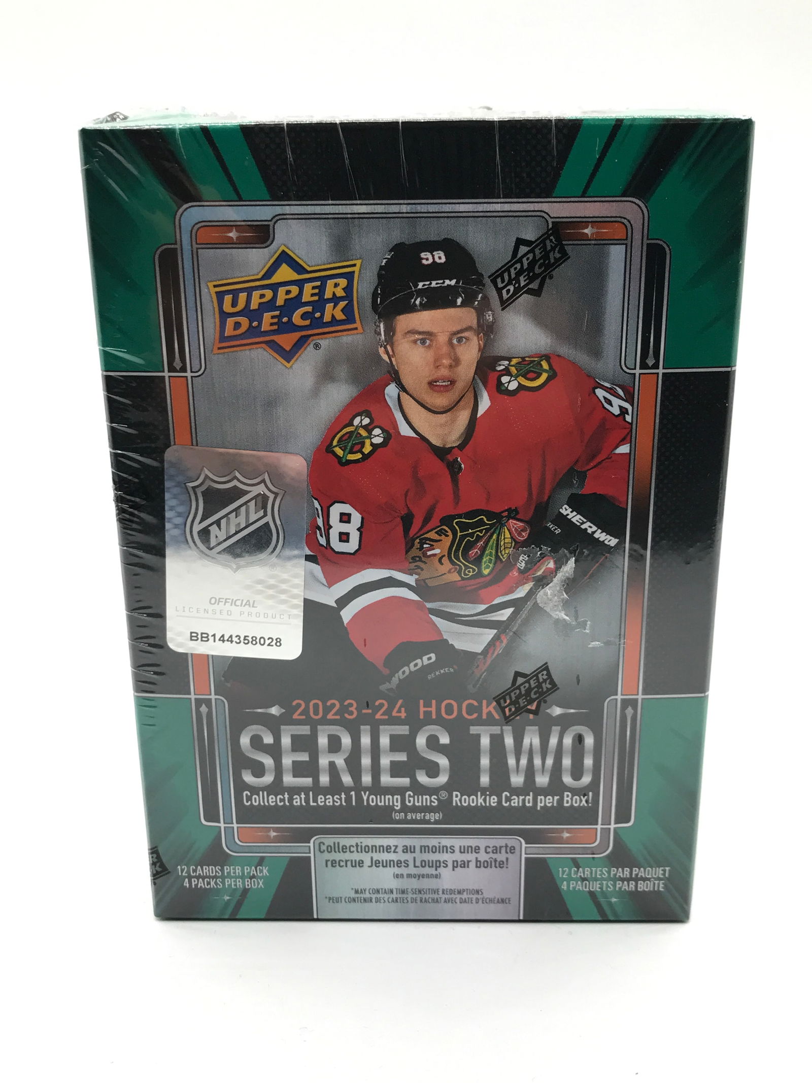 2023-24 HOCKEY SERIES TWO SEALED TRADING CARDS BOX (BEDARD YOUNG GUNS YEAR) (1 of 1)