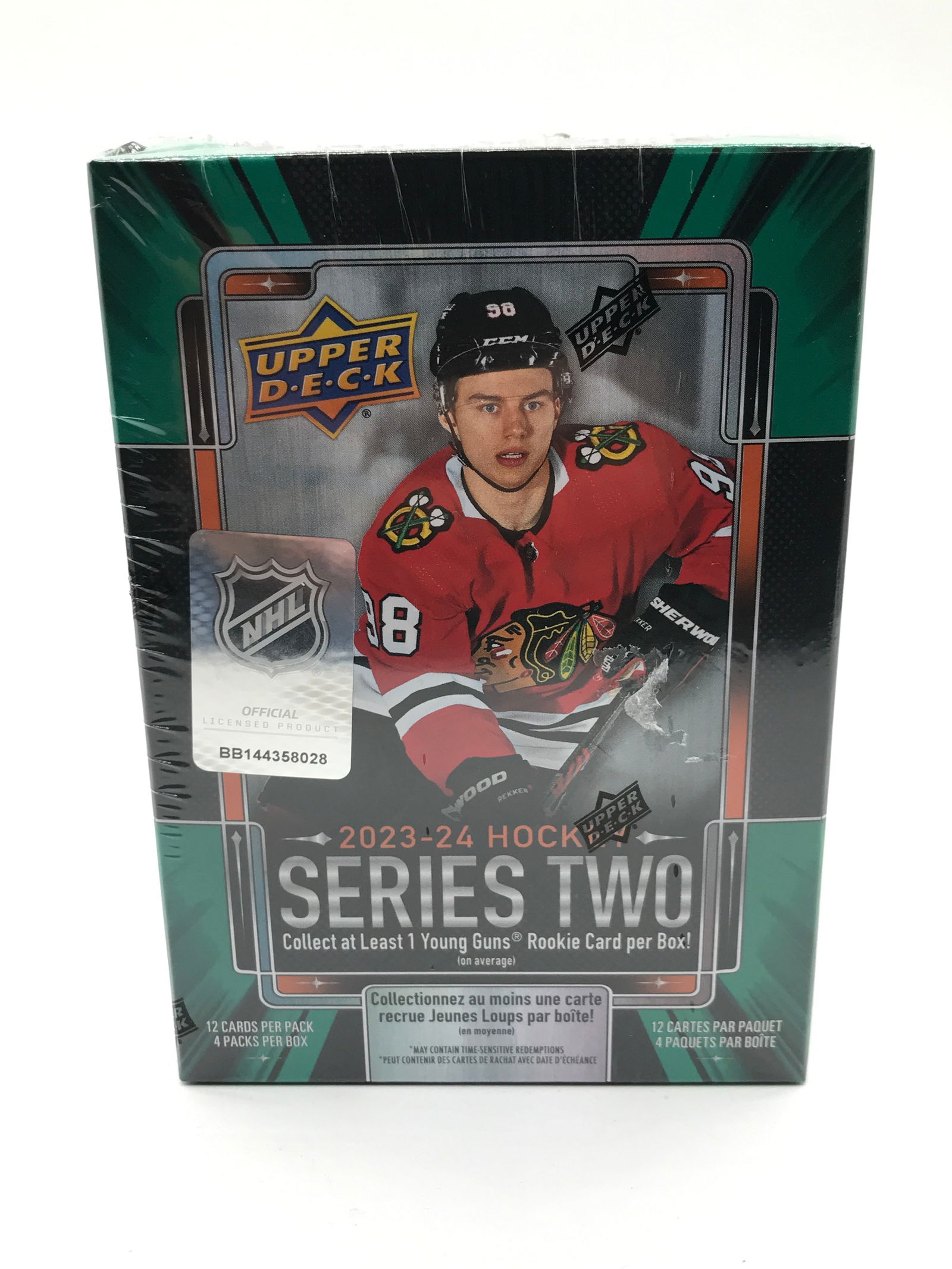 2023-24 HOCKEY SERIES TWO SEALED TRADING CARDS BOX (BEDARD YOUNG GUNS YEAR) (1 of 1)