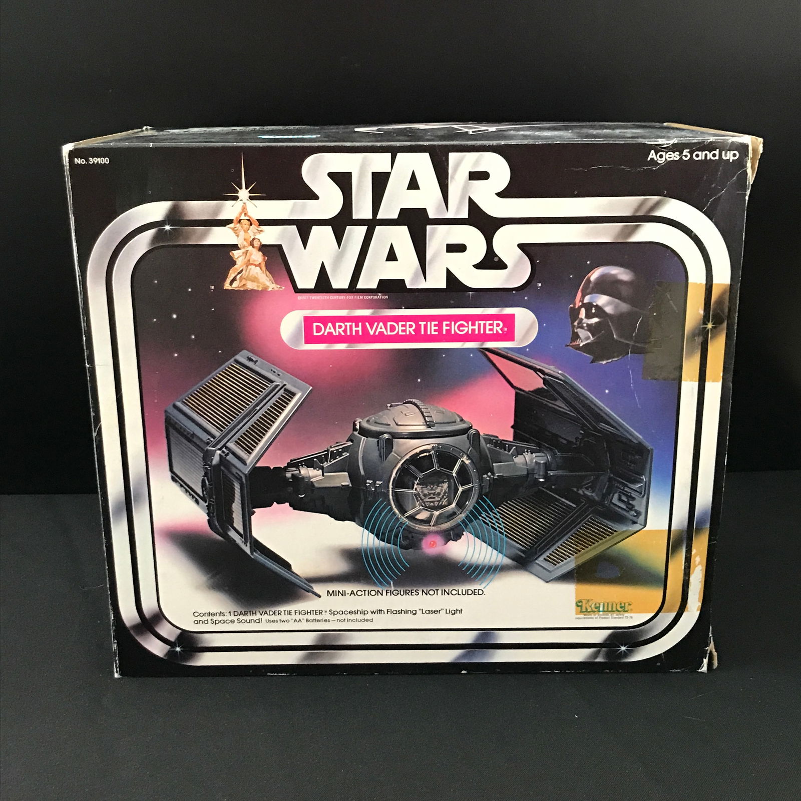 MINT IN BOX Star Wars DARTH VADER TIE FIGHTER VEHICLE IN ORIGINAL PACKAGING (1 of 3)