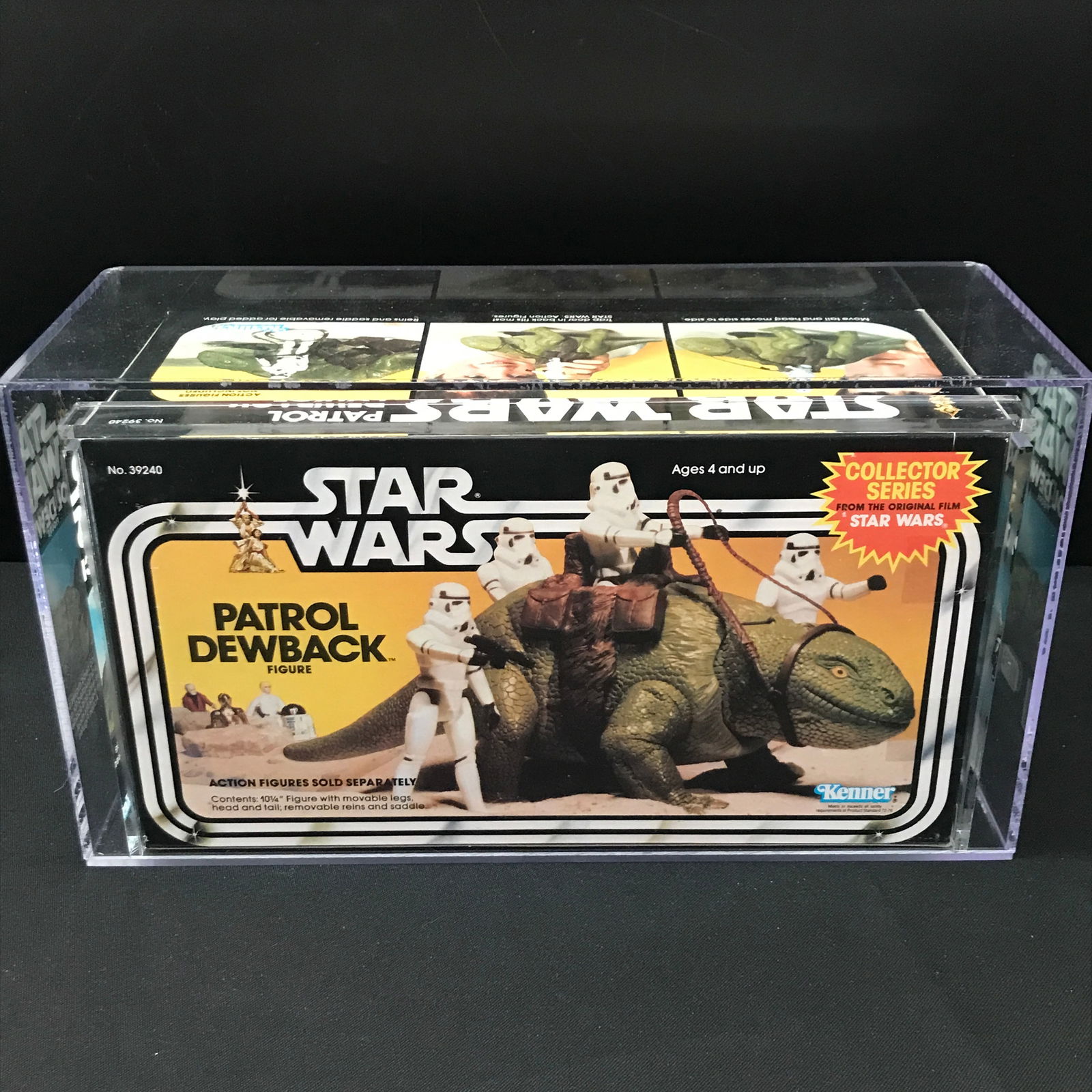 AFA 85 GRADED Star Wars PATROL DEWBACK ACTION FIGURE IN ORIGINAL PACKAGING. (1 of 3)
