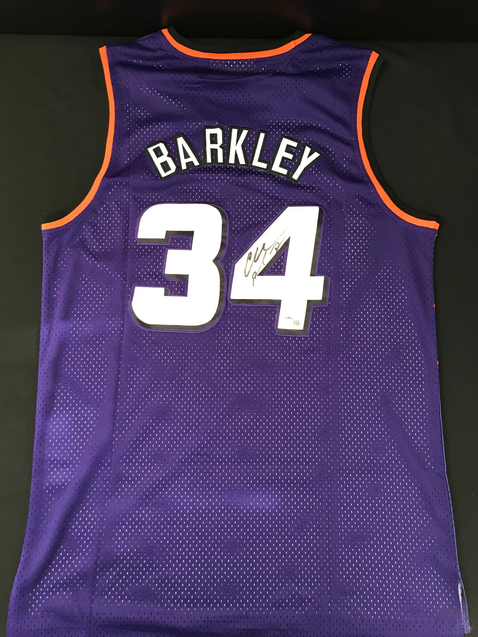 CHARLES BARKLEY SIGNEDF PHOENIX SUNS BASKETBALL JERSEY - ACE COA (1 of 3)