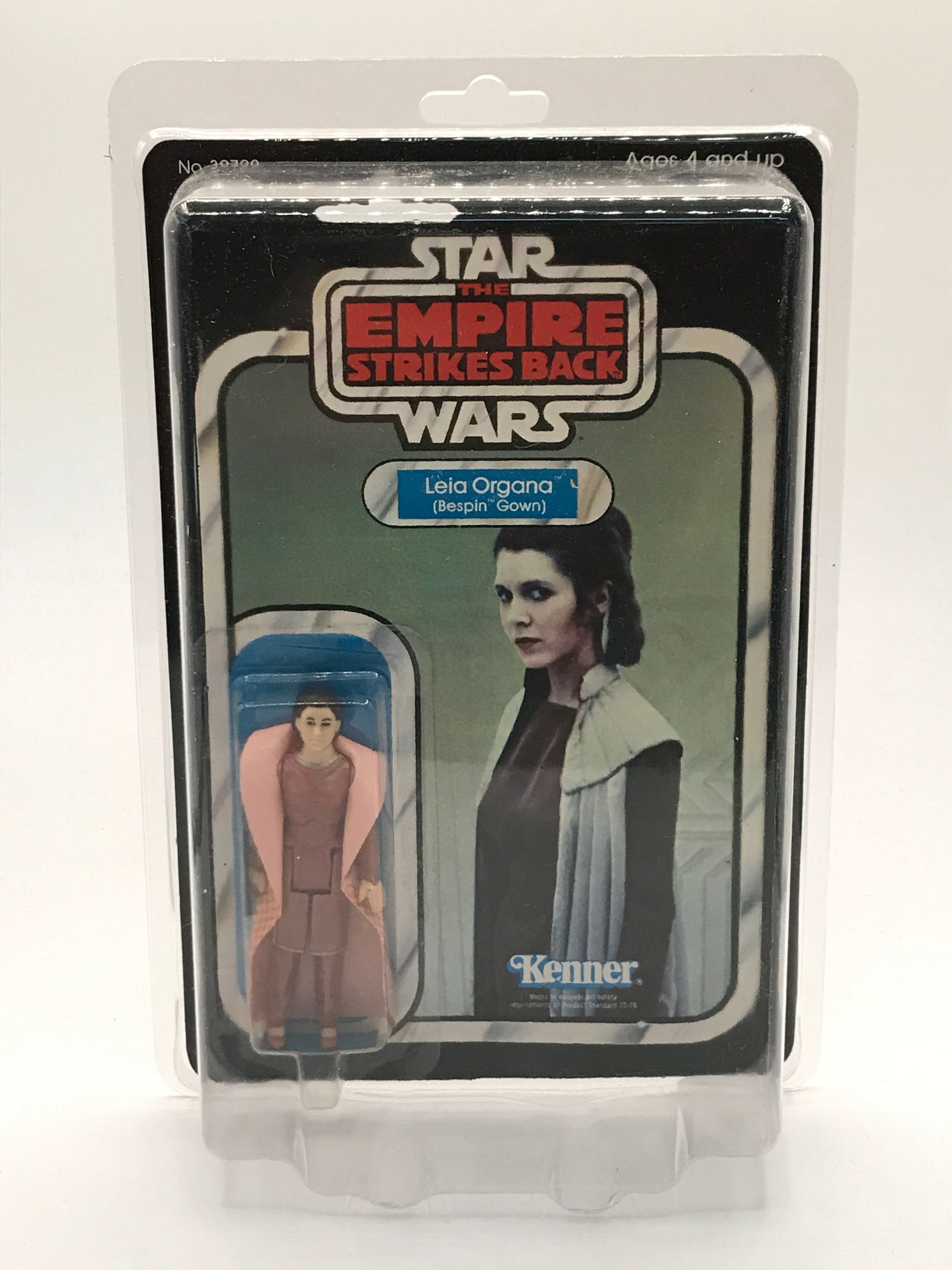 EMPIRE STRIKES BACK LEIA ORGANA (BESPIN GOWN) ACTION FIGURE IN ORIGINAL PACKAGING. (1 of 2)