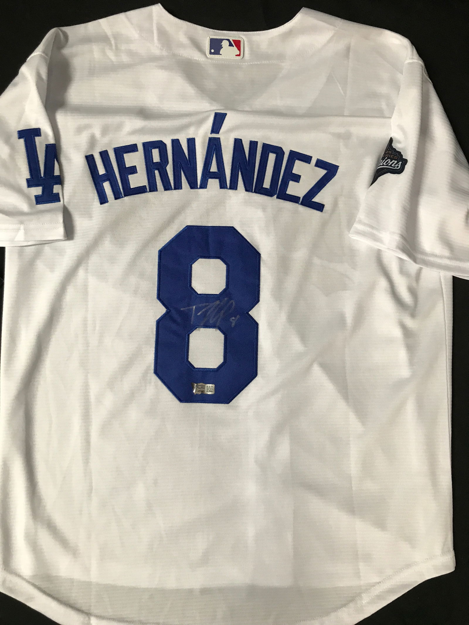 TEOSCAR HERNANDEZ SIGNED Los Angeles DODGERS JERSEY - ACE COA (1 of 3)