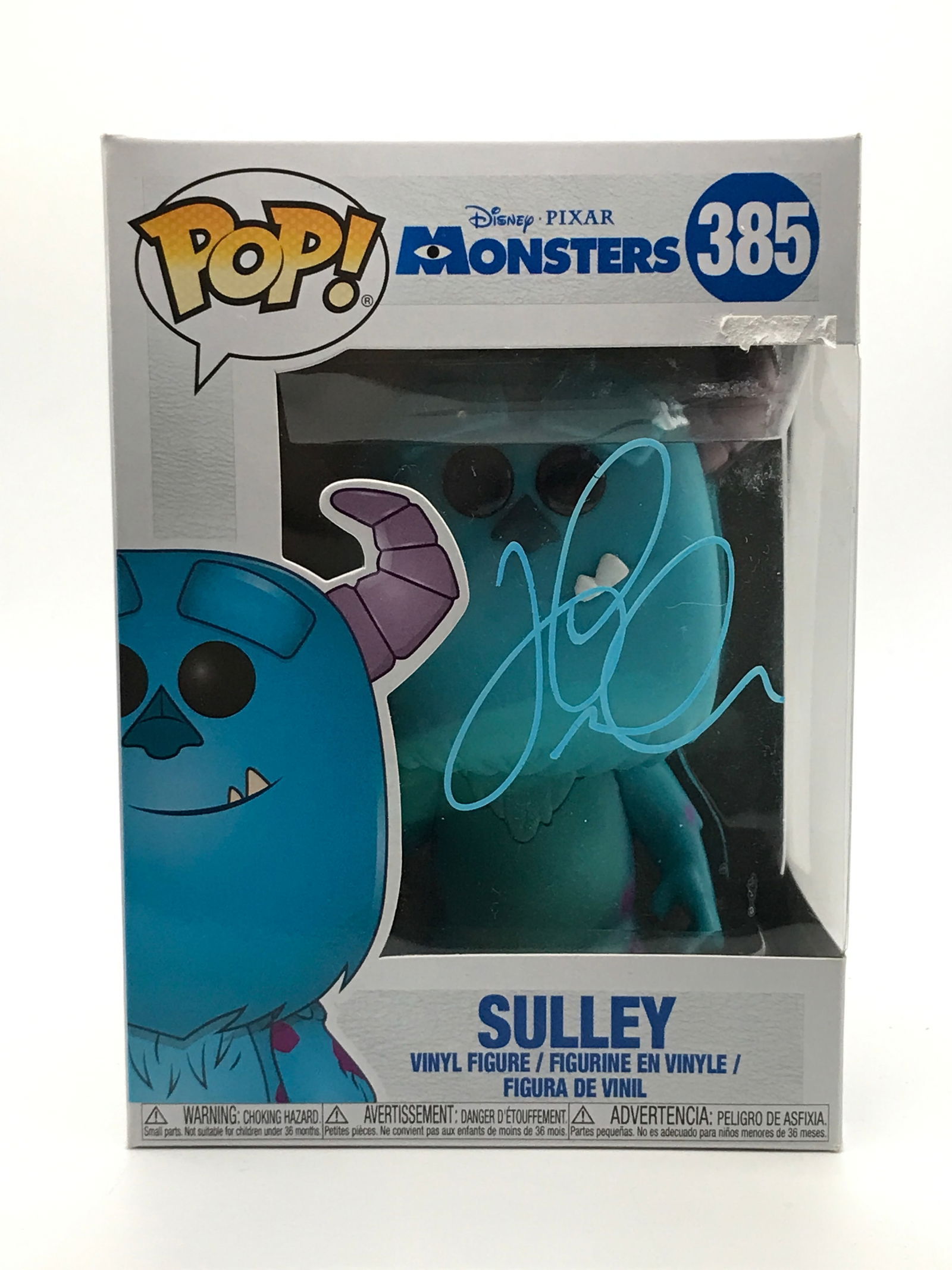 JOHN GOODMAN SIGNED SULLY MONSTERS INC FUNKO POP - KB COA (1 of 2)
