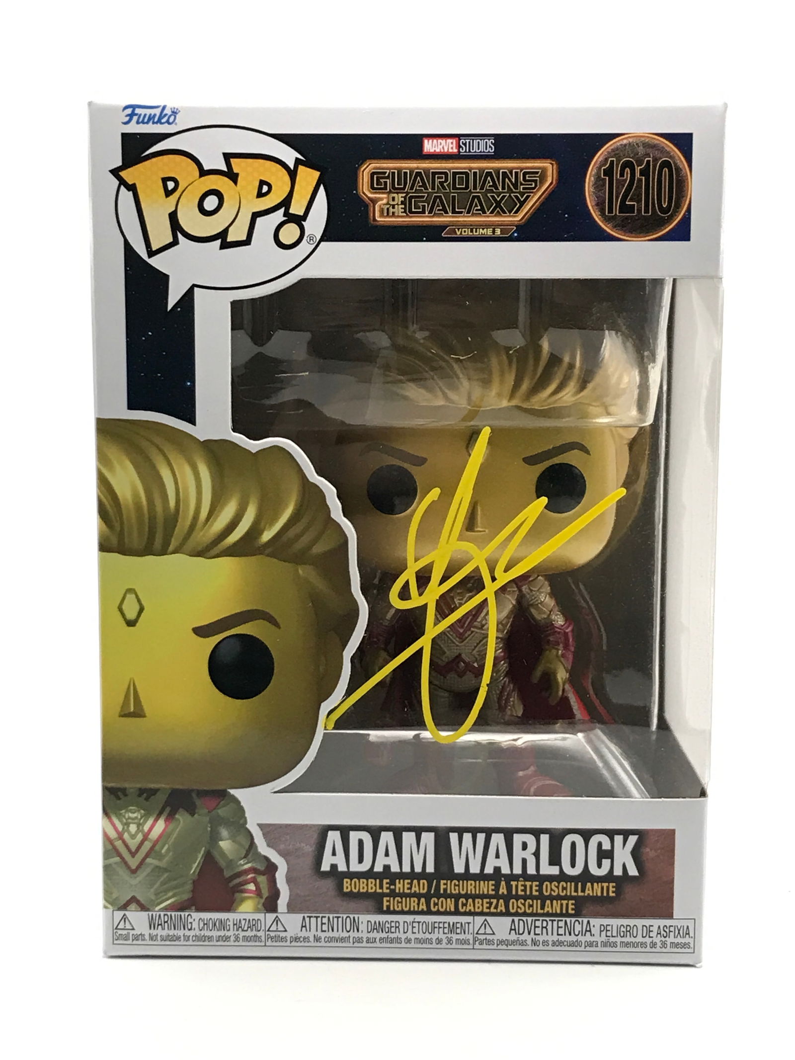 WILL POULTER SIGNED ADAM WARLOCK FUNKO POP - KB COA (1 of 2)