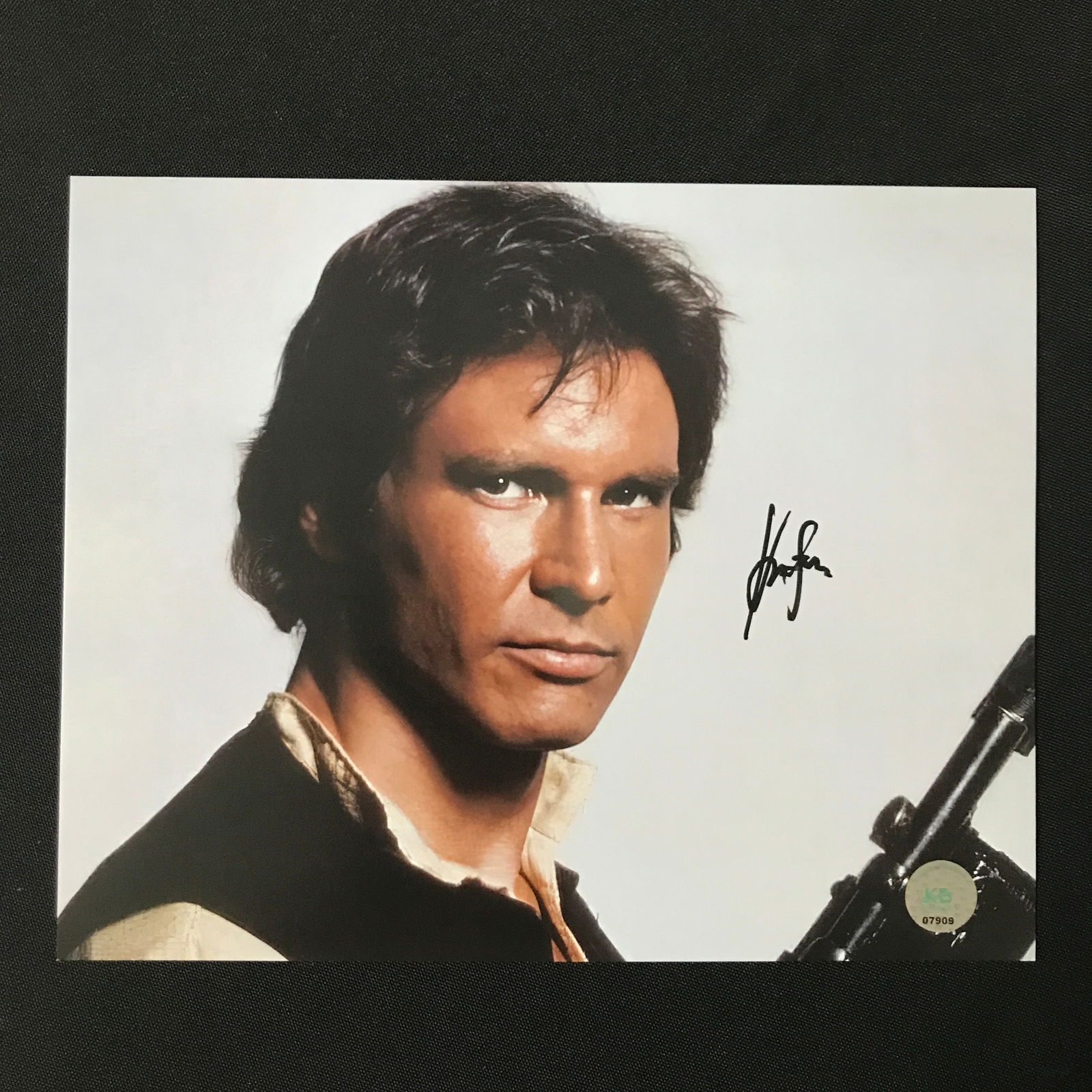 HARRISON FORD SIGNED Han Solo Star Wars 8X10 - KB COA (1 of 1)