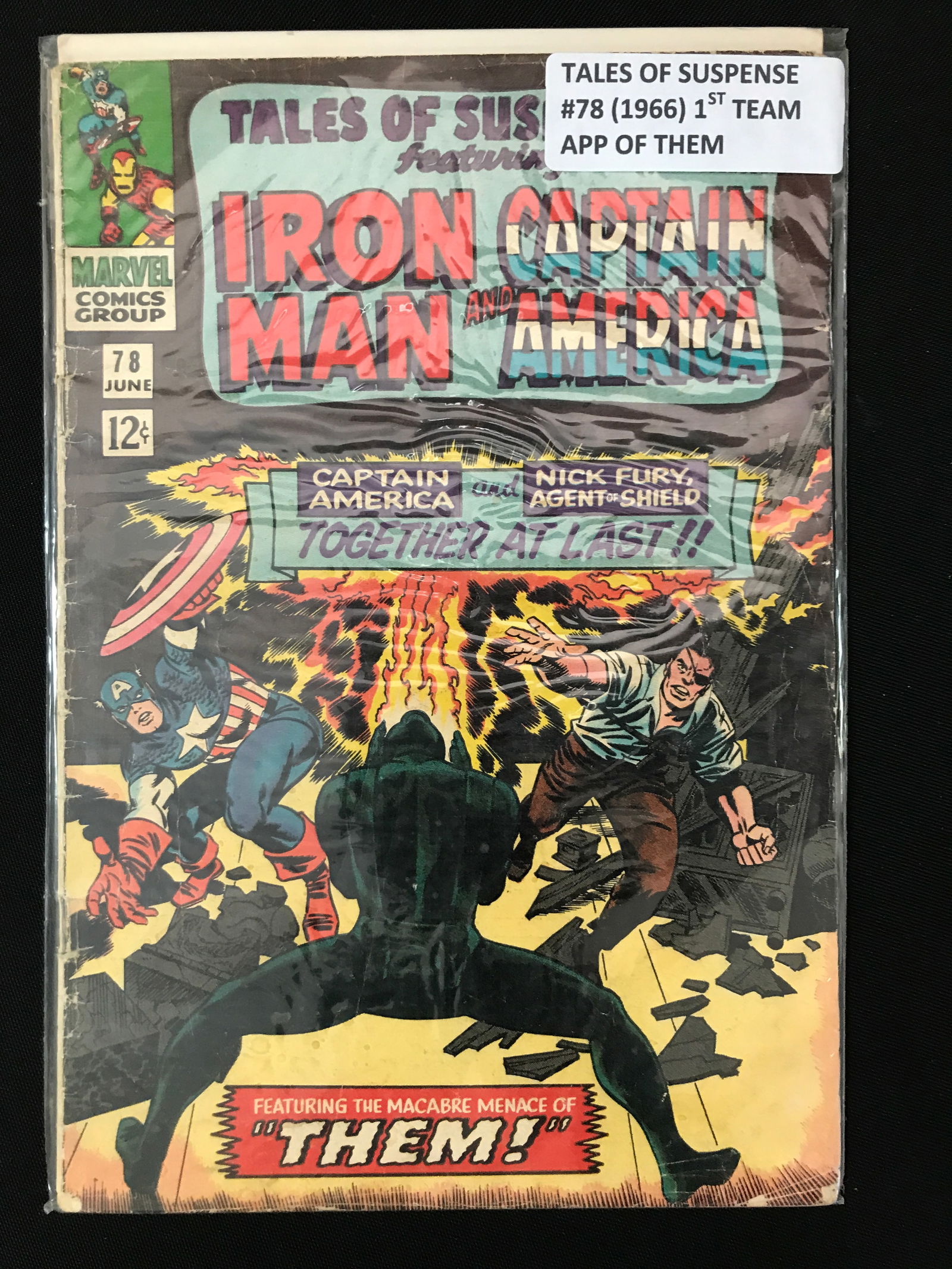 TALES OF SUSPENSE #78 (1966) 1ST APP OF THEM - MARVEL COMICS (1 of 1)