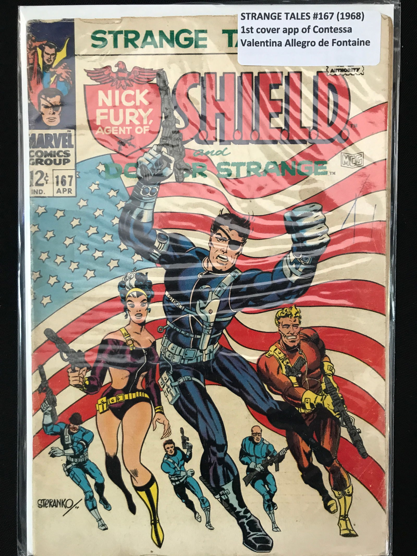 STRANGE TALES #167 (1968) - MARVEL COMICS (1 of 1)