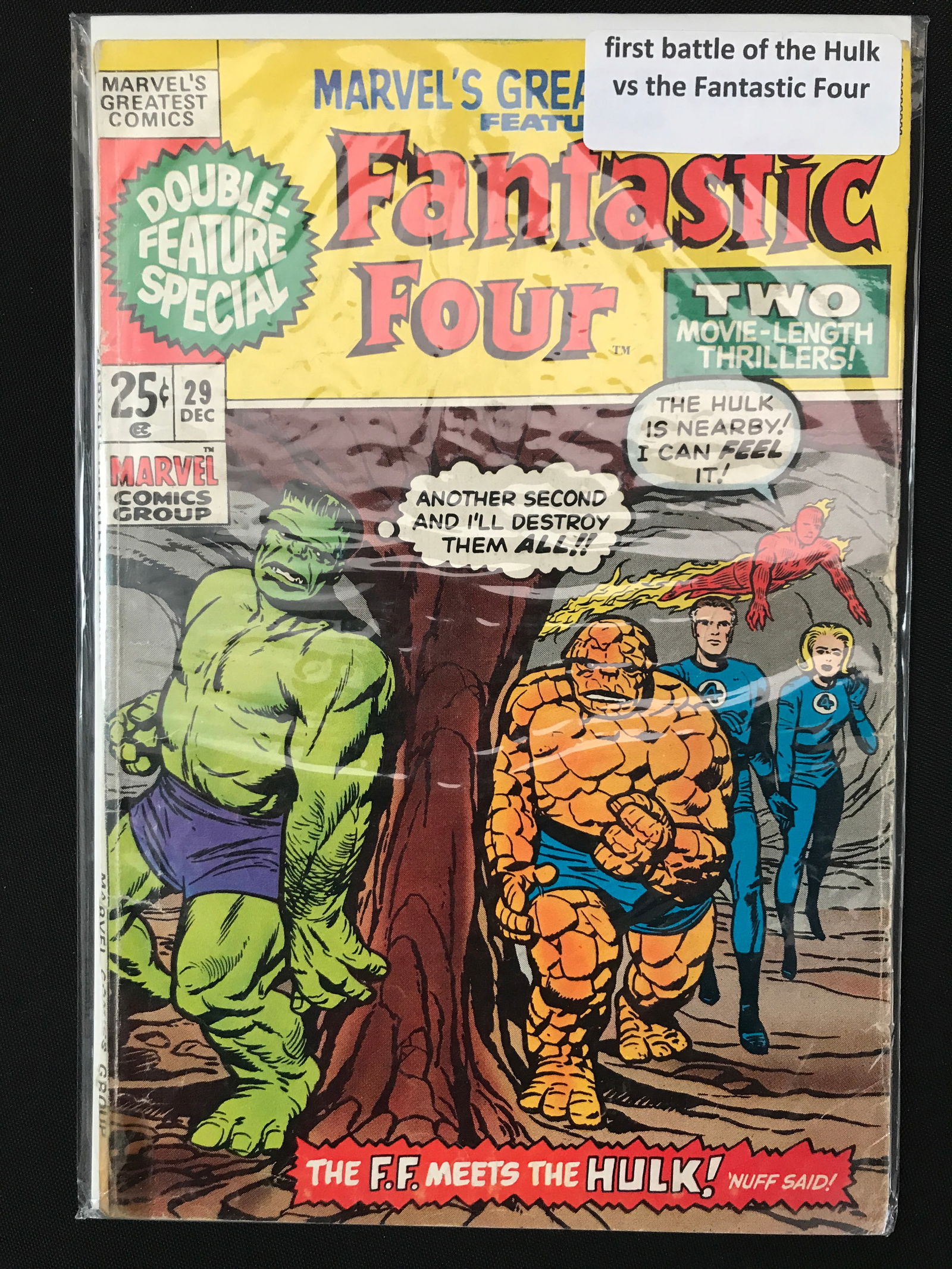 THE FANTASTIC FOUR #29 MARVEL COMICS (1 of 1)