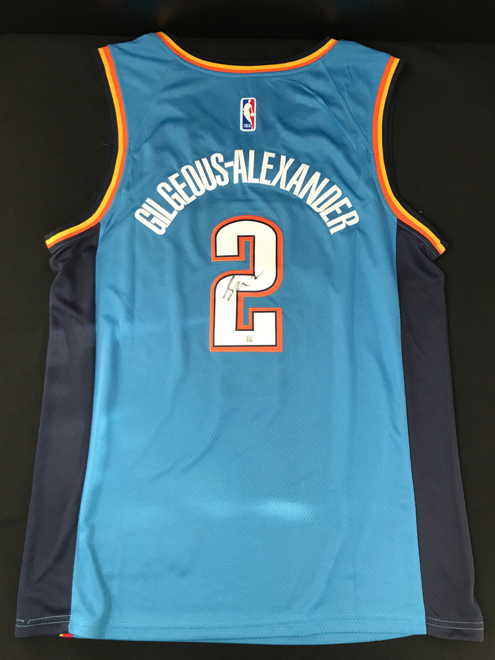SHAI GILGEOUS -ALEXANDER SIGNED OKLAHOMA CITY THUNDER BASKETBALL JERSEY - ACE COA: Prices are in Canadian dollars